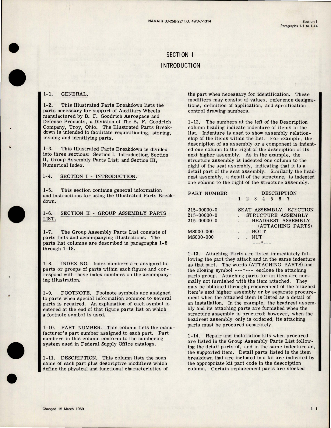 Sample page 5 from AirCorps Library document: Illustrated Parts Breakdown for Auxiliary Landing Gear Wheels 