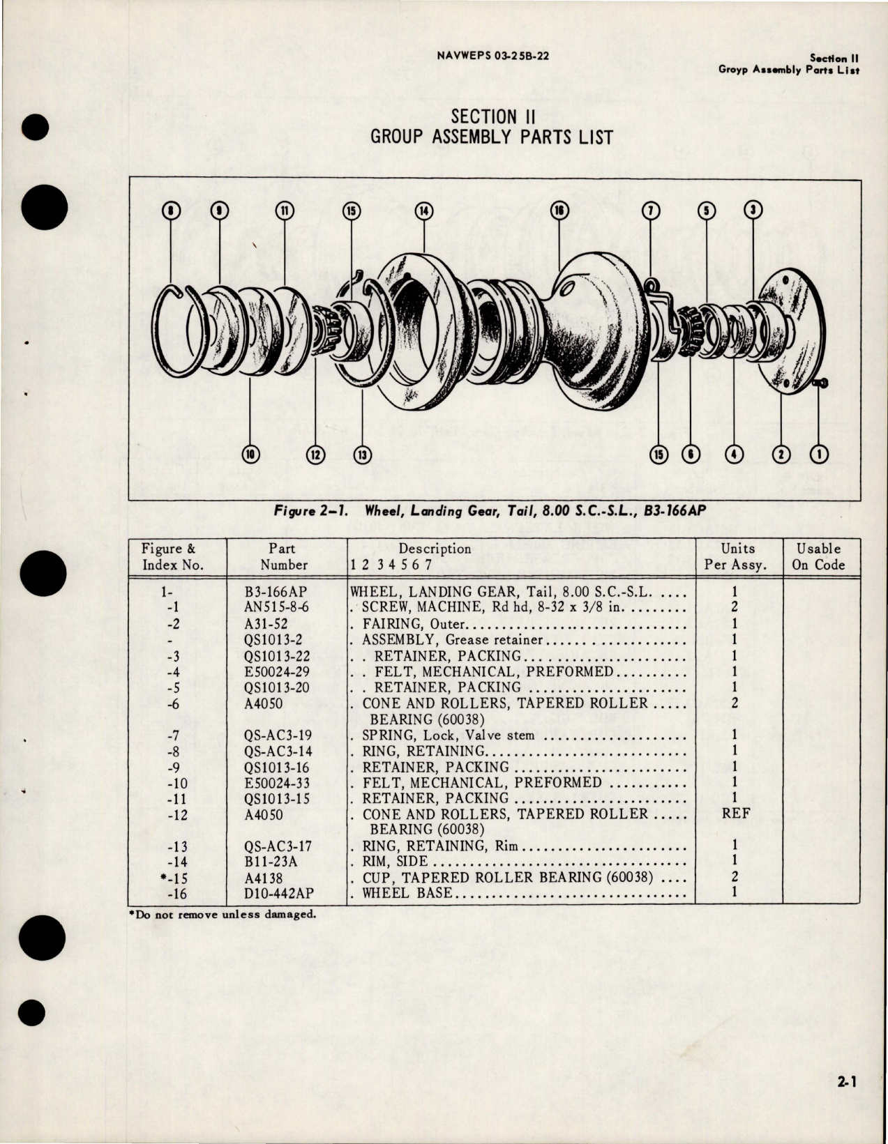 Sample page 9 from AirCorps Library document: Illustrated Parts Breakdown for Auxiliary Landing Gear Wheels 