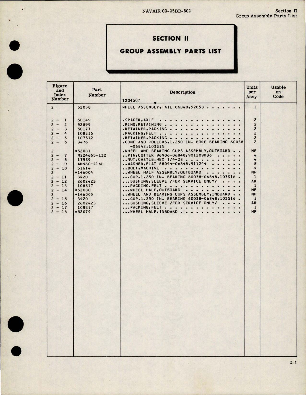 Sample page 9 from AirCorps Library document: Illustrated Parts Breakdown for Main Wheel Assemblies, Nose Wheel Assemblies and Tail Wheel Assemblies
