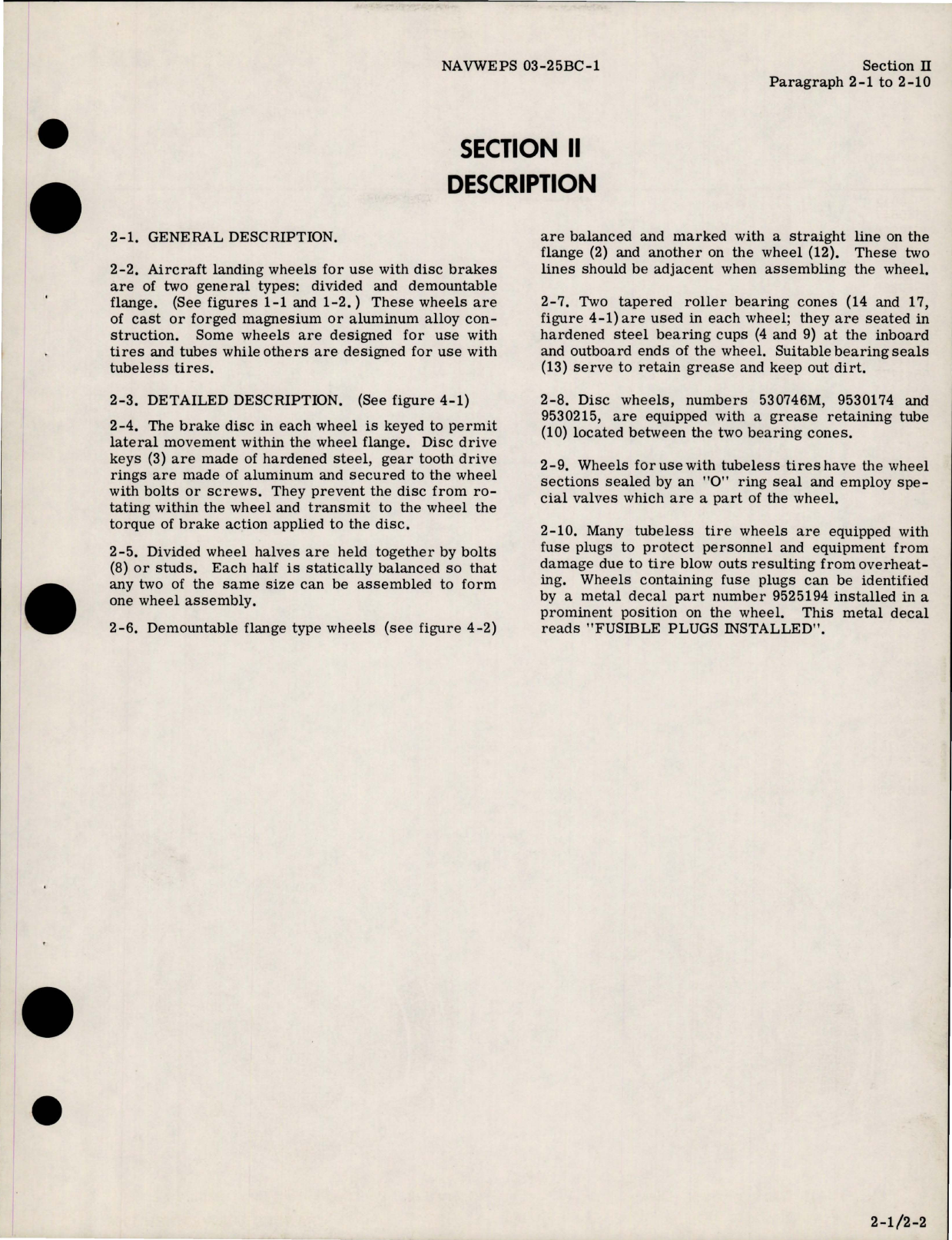 Sample page 7 from AirCorps Library document: Overhaul Instructions for Landing Wheels for use with Disc Brakes