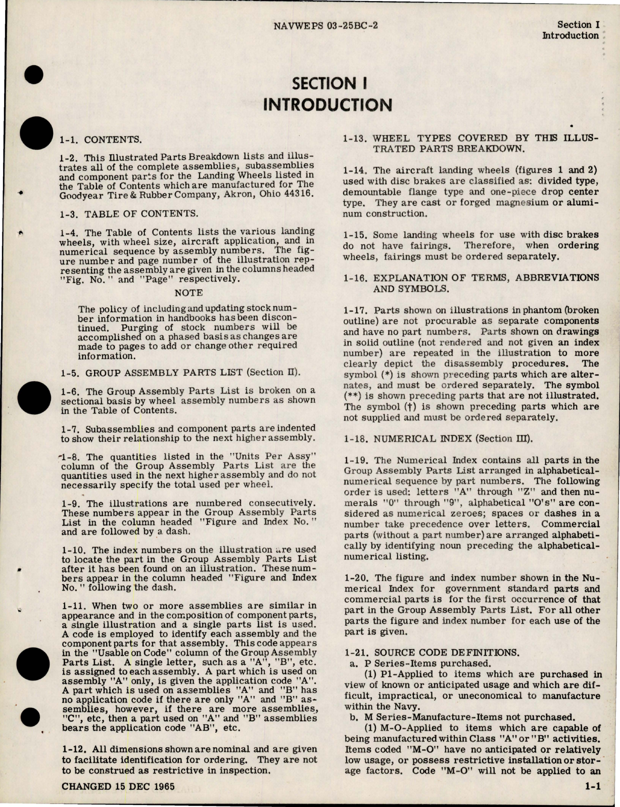 Sample page 5 from AirCorps Library document: Illustrated Parts Breakdown for Landing Wheels for use with Disc Brakes 