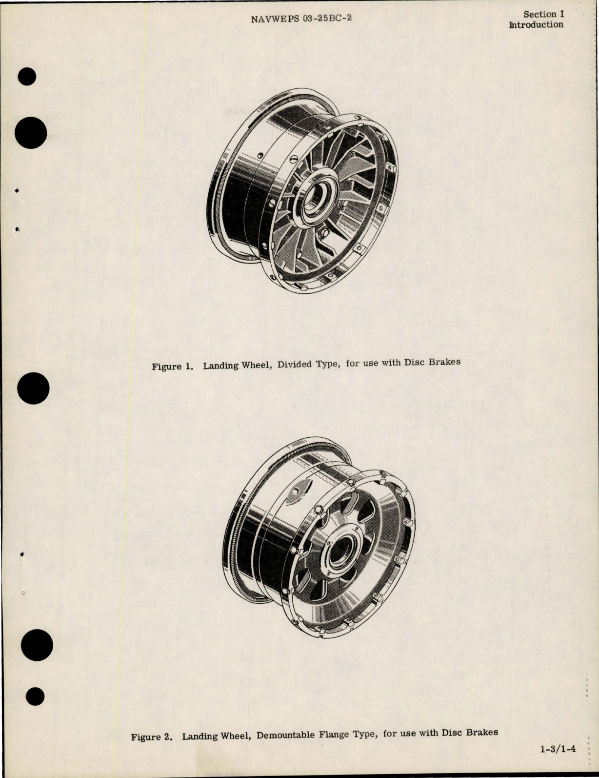 Sample page 7 from AirCorps Library document: Illustrated Parts Breakdown for Landing Wheels for use with Disc Brakes 