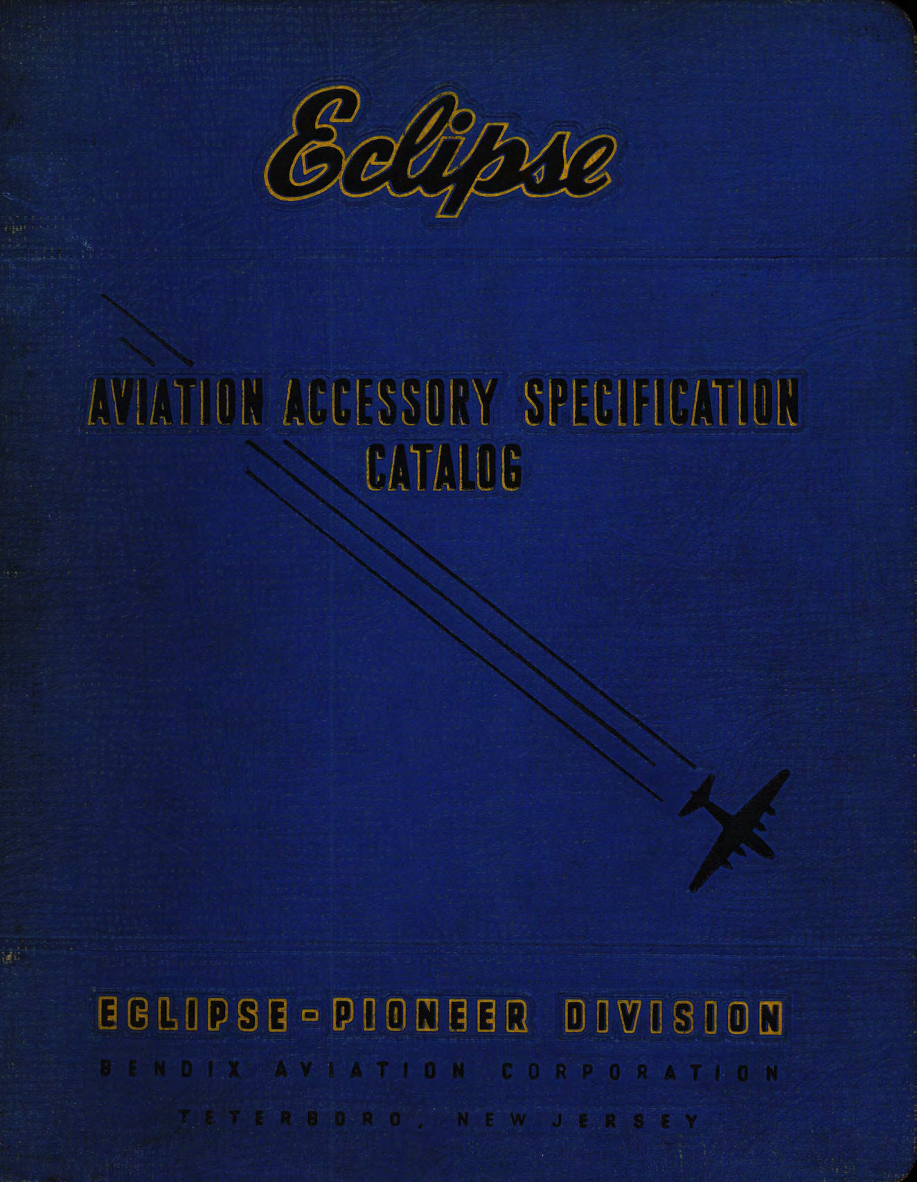 Sample page 1 from AirCorps Library document: Aviation Accessory Specification Catalog