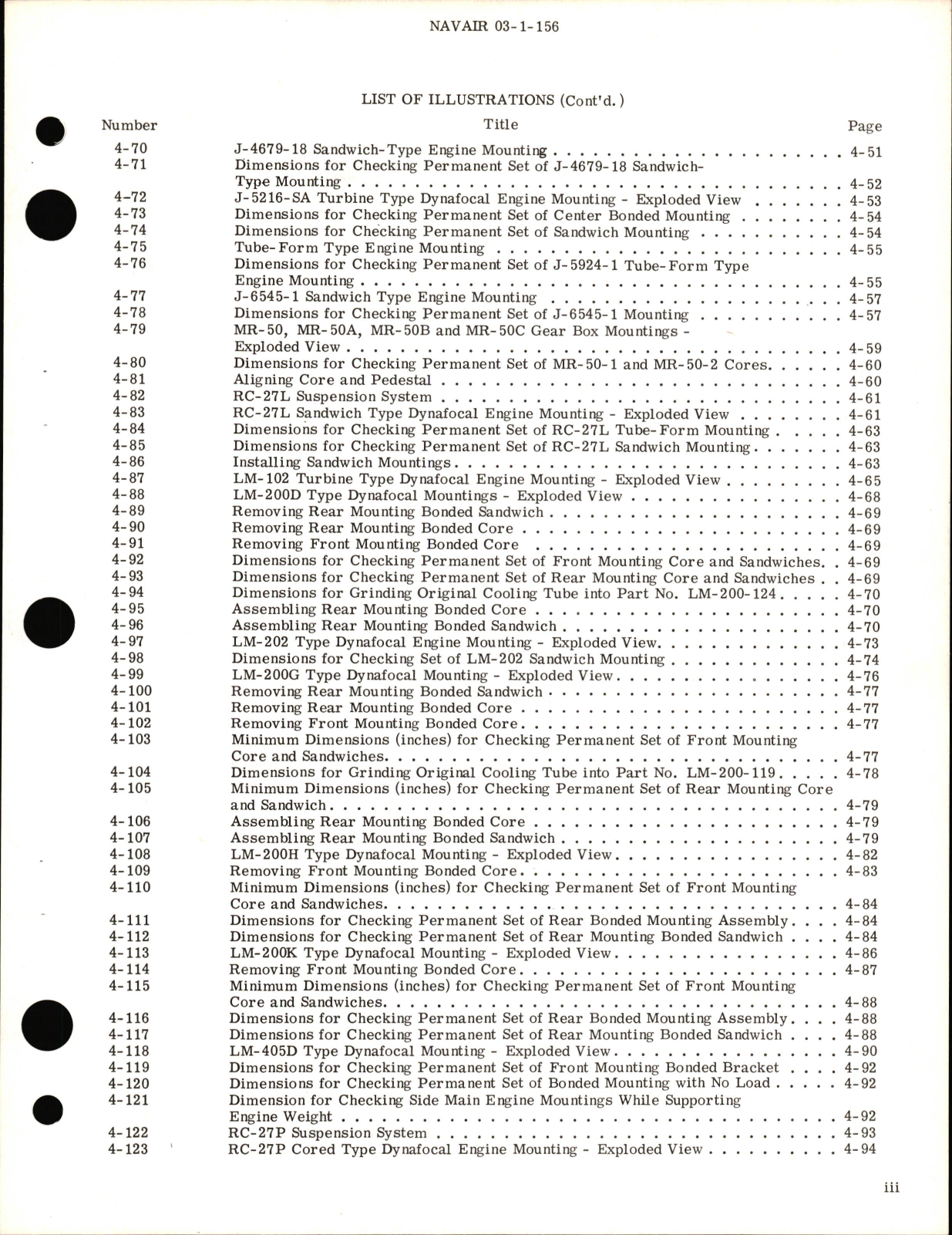 Sample page 9 from AirCorps Library document: Overhaul Instructions for Aircraft Engine Mounts 