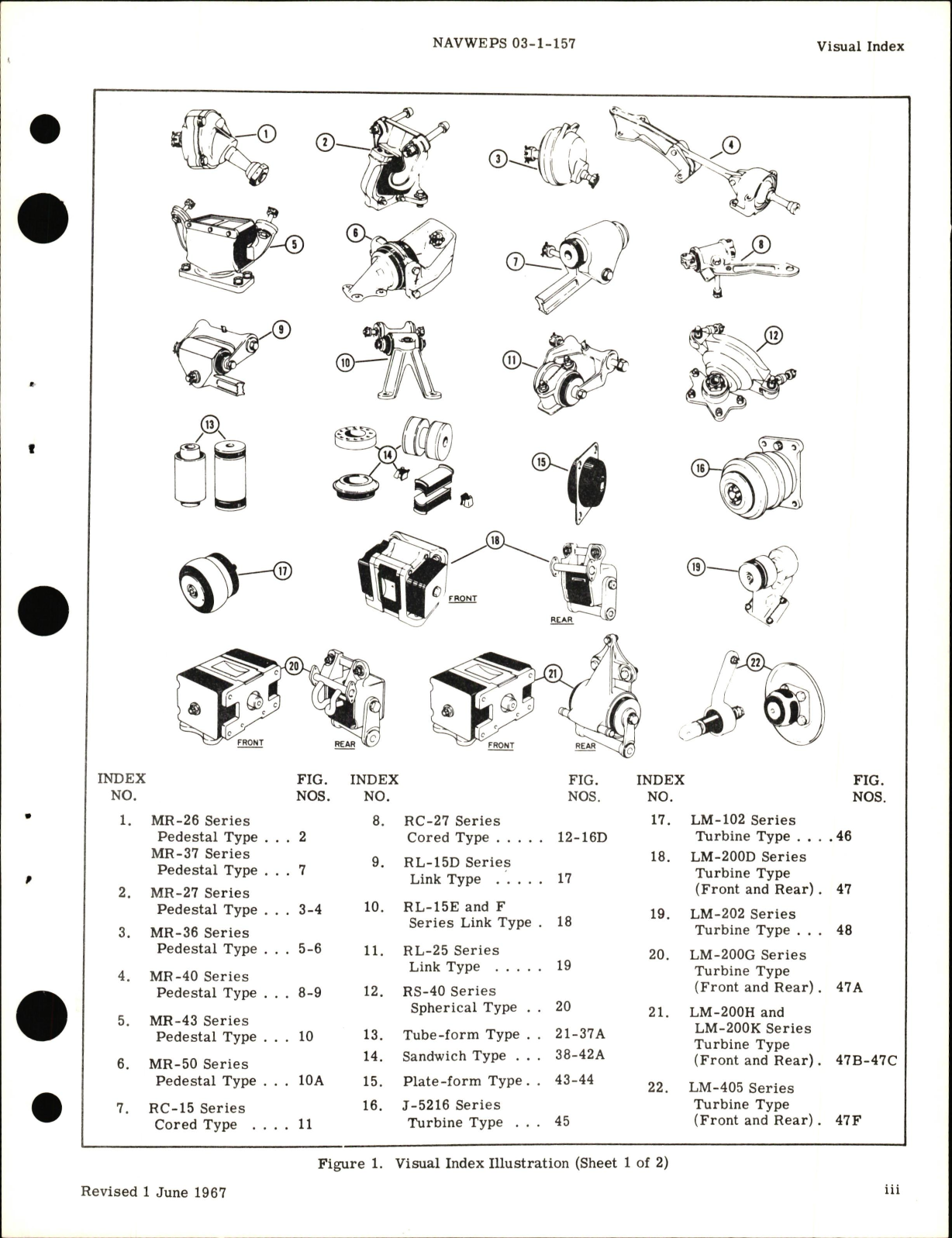 Sample page 5 from AirCorps Library document: Illustrated Parts Breakdown for Aircraft Engine Mountings
