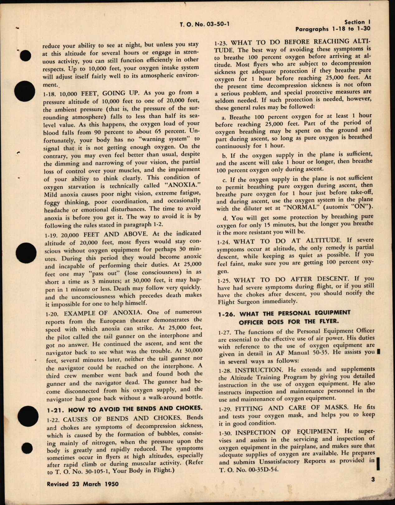 Sample page 9 from AirCorps Library document: Use and Maintenance Instructions for Oxygen Equipment