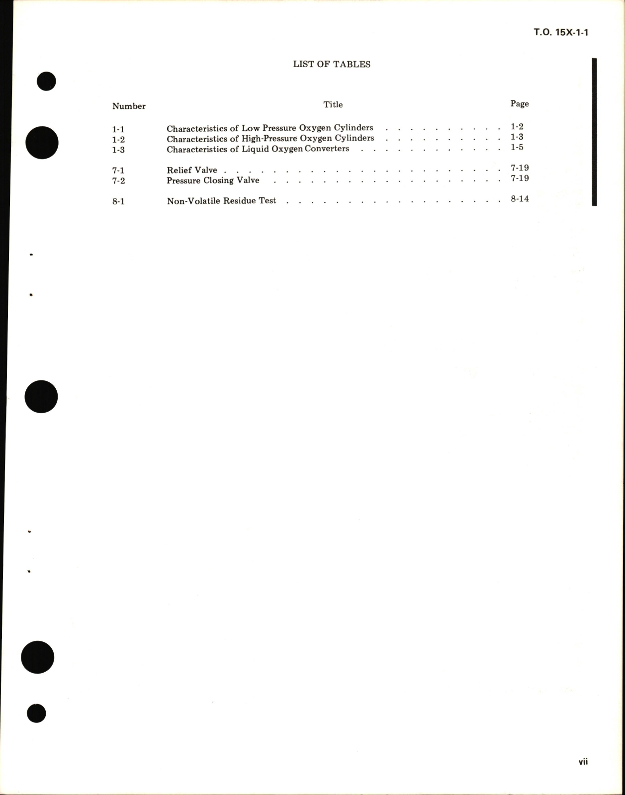Sample page 9 from AirCorps Library document: Maintenance Instructions for Oxygen Equipment