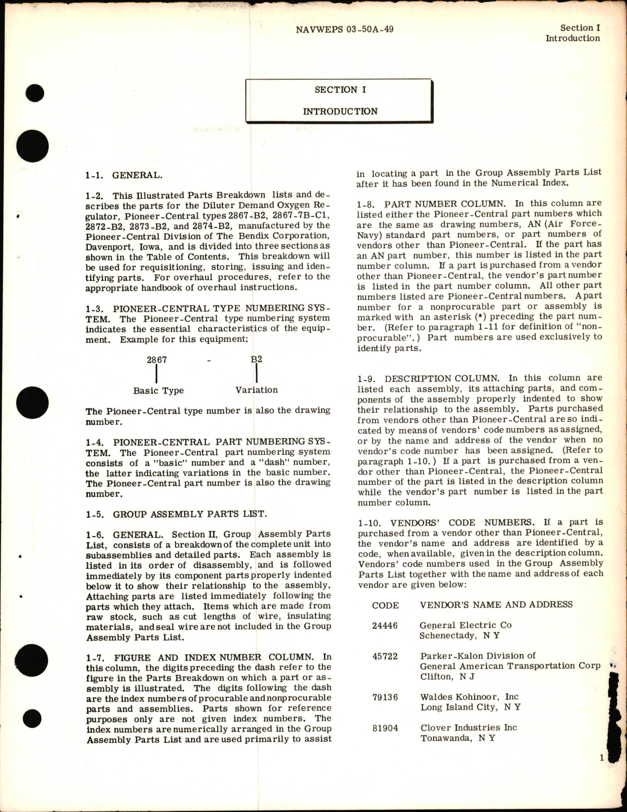 Sample page 5 from AirCorps Library document: Illustrated Parts Breakdown for for Diluter Demand Oxygen Regulator