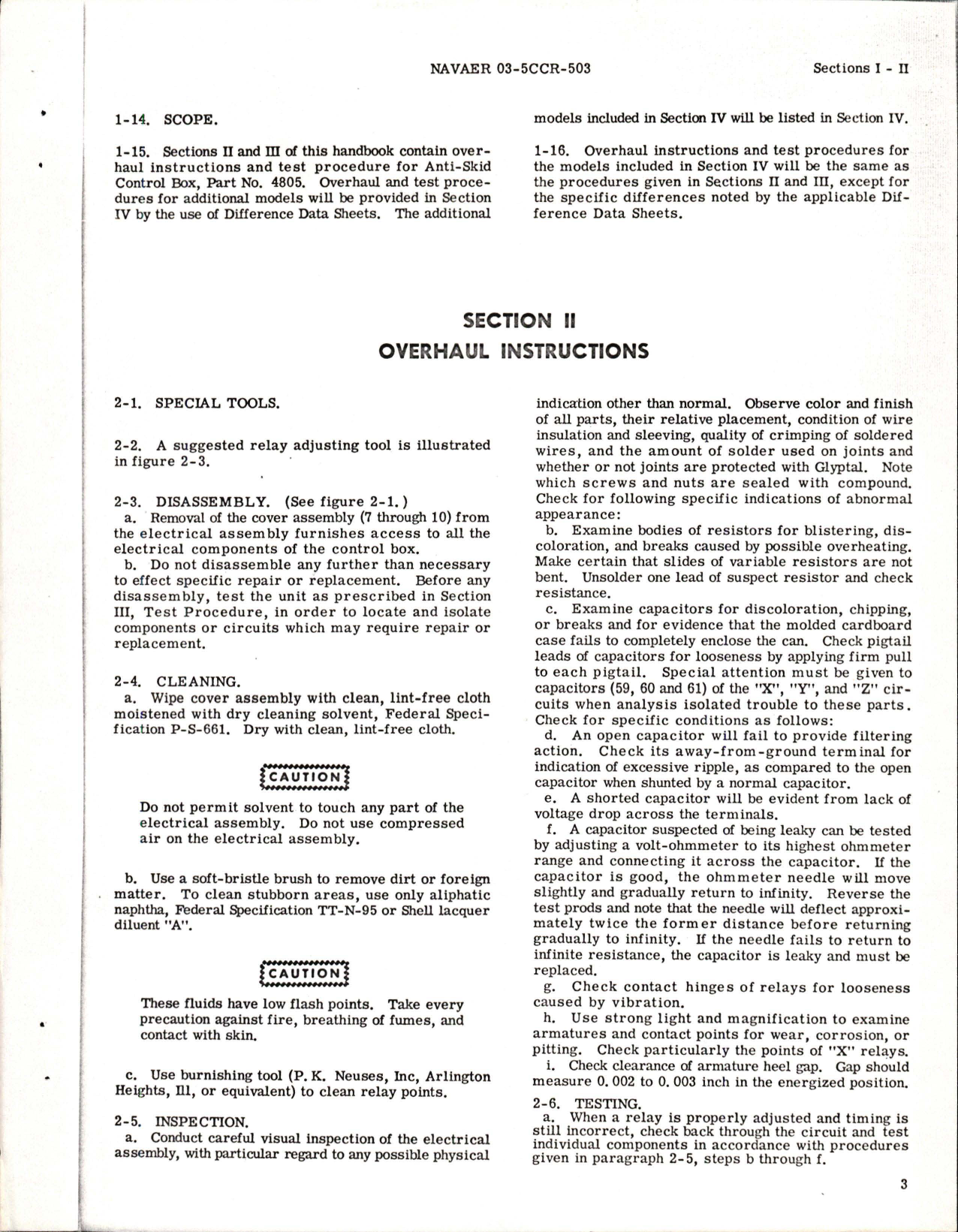 Sample page 5 from AirCorps Library document: Overhaul Instructions for Anti-Skid Control Box - Part 4805