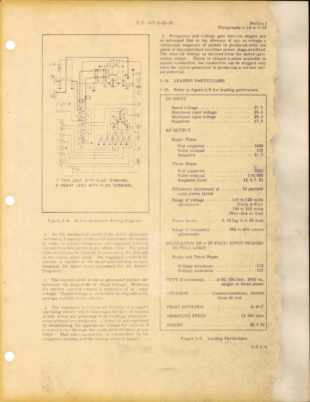 Sample page 7 from AirCorps Library document: Overhaul for Motor Generator - Parts MGE23-34 and MGE23-340