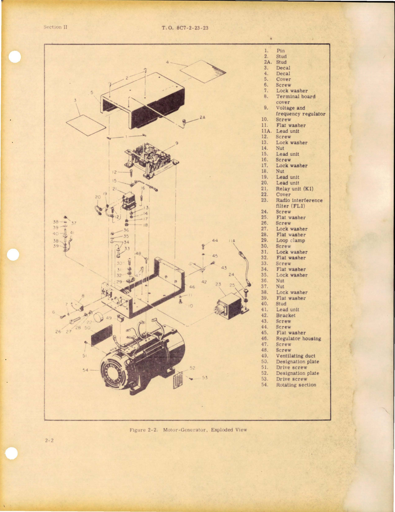 Sample page 9 from AirCorps Library document: Overhaul for Motor Generator - Parts MGE23-34 and MGE23-340