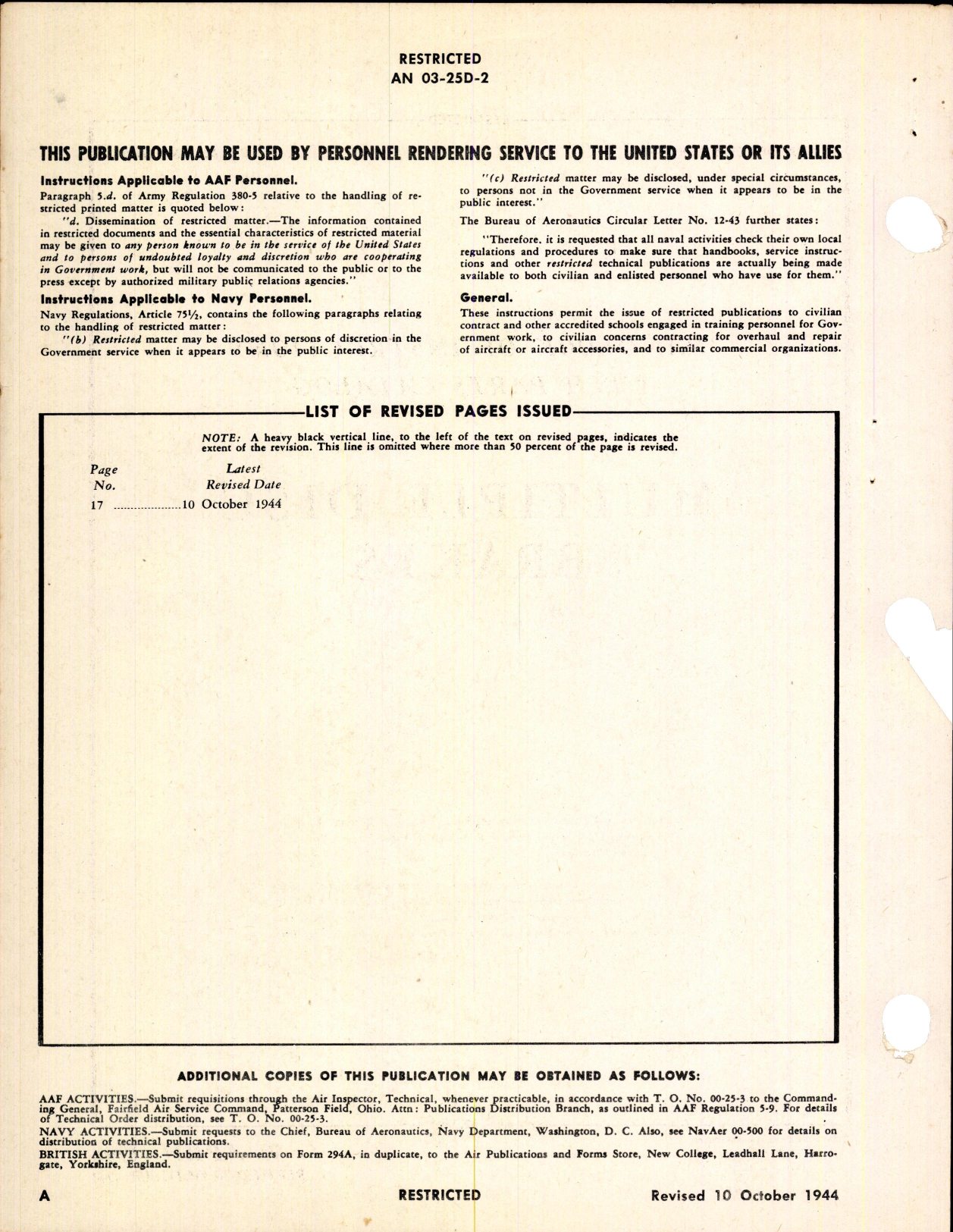 Sample page 4 from AirCorps Library document: Instructions with Parts Catalog for Multiple Disk Brakes