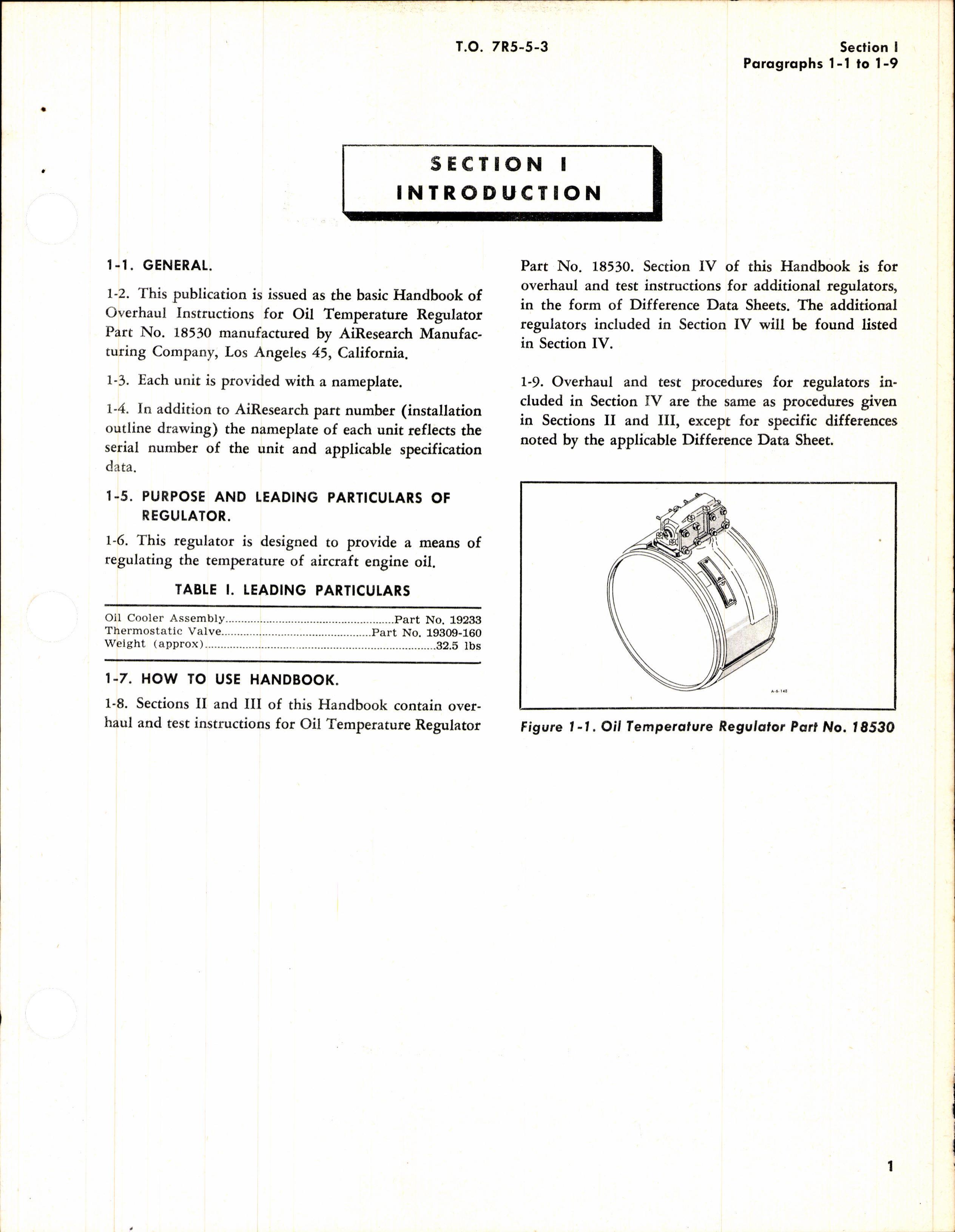 Sample page 3 from AirCorps Library document: Overhaul Instructions for Airesearch Oil Temperature Regulators 