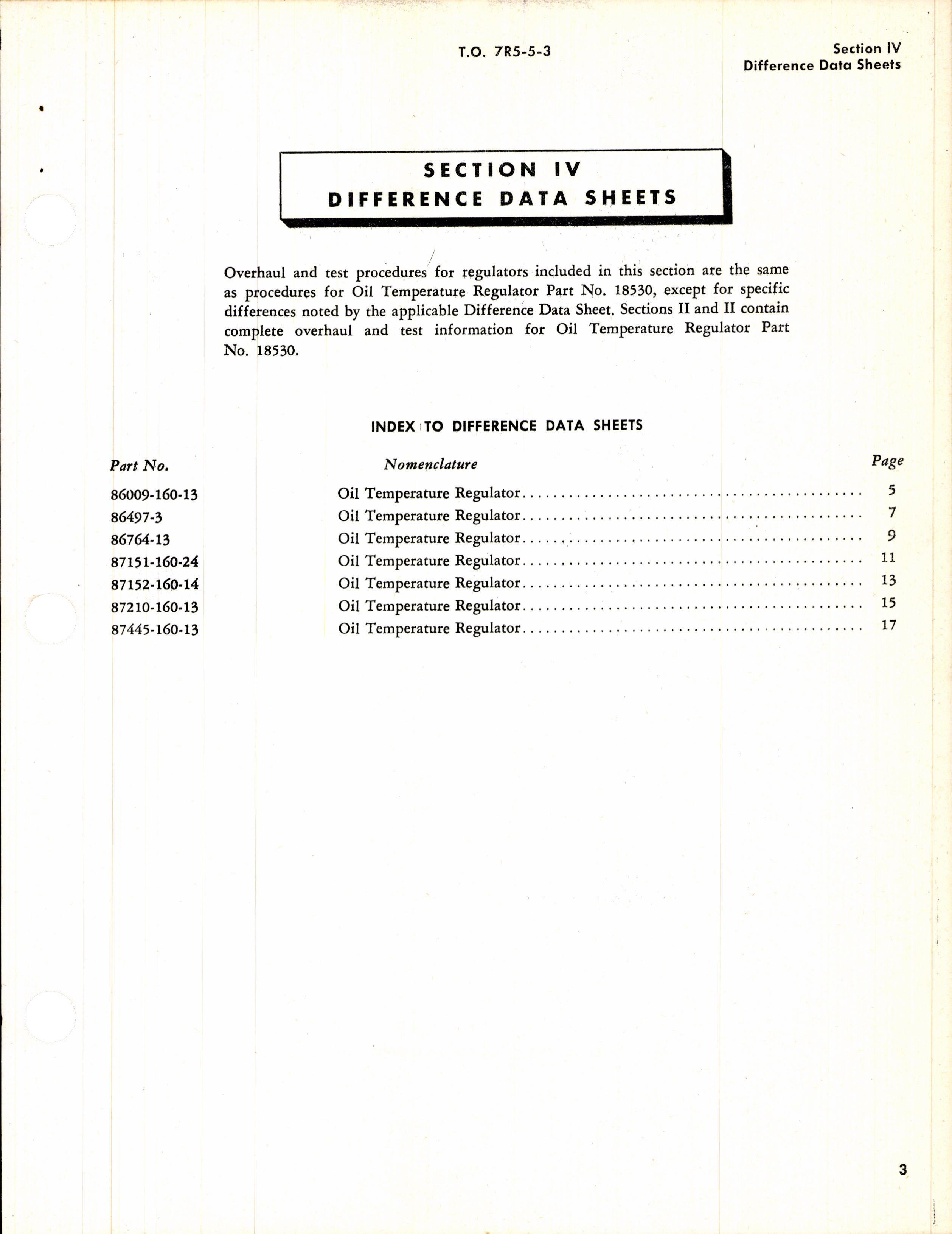 Sample page 5 from AirCorps Library document: Overhaul Instructions for Airesearch Oil Temperature Regulators 