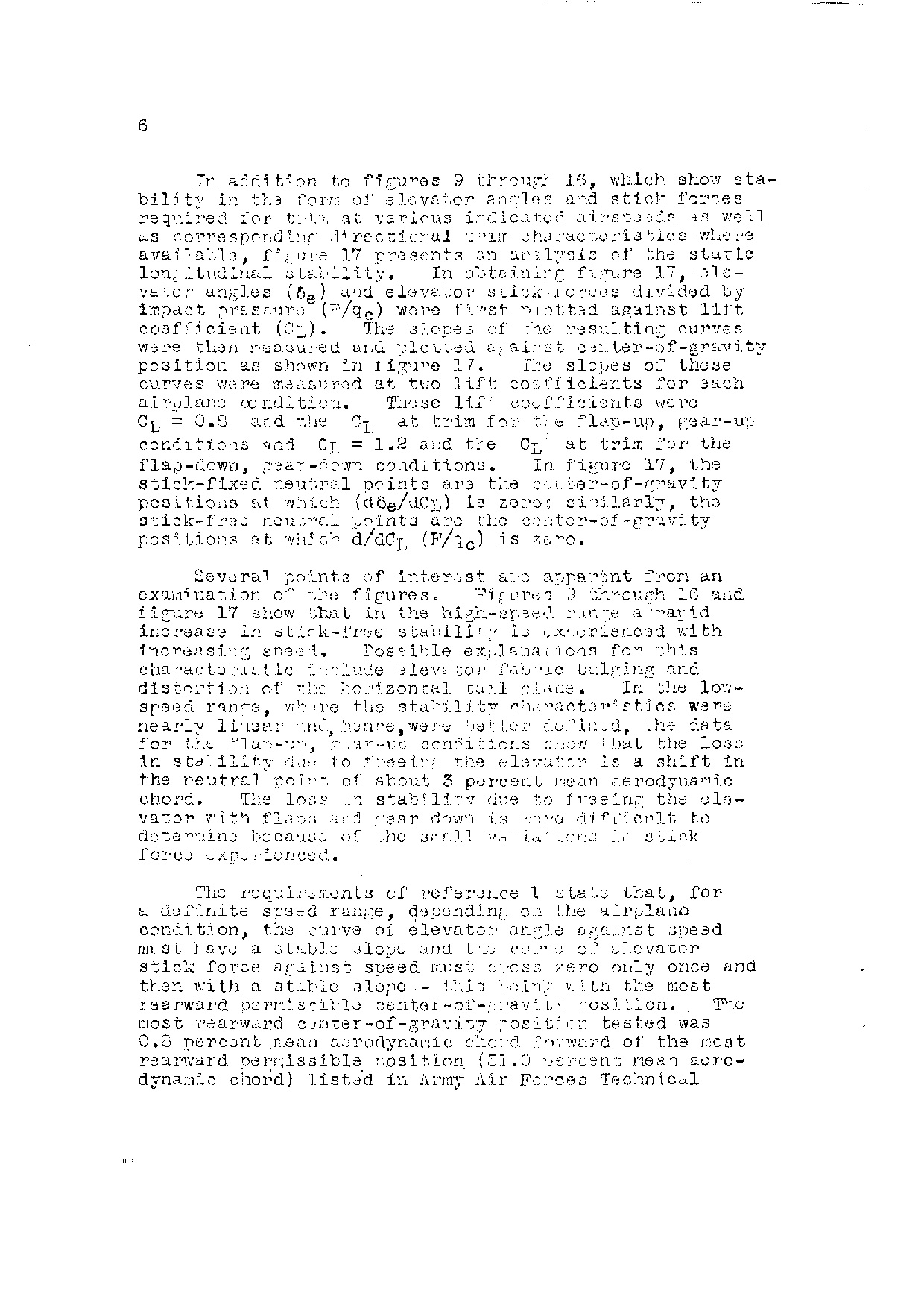 Sample page 6 from AirCorps Library document: Memorandum Report on the Flying Qualities of the Bell P-39D-1