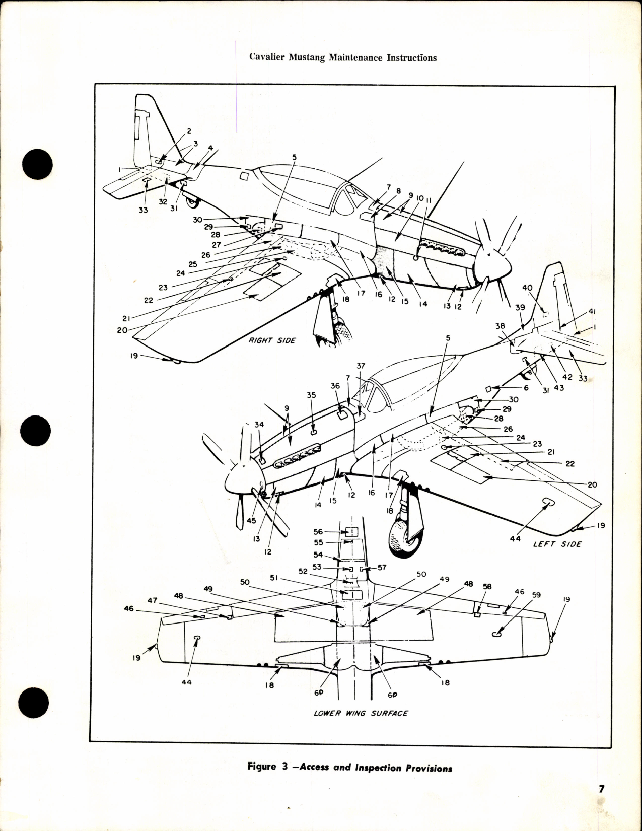 Sample page 11 from AirCorps Library document: Maintenance Instructions - Cavalier Mustang - F-51D