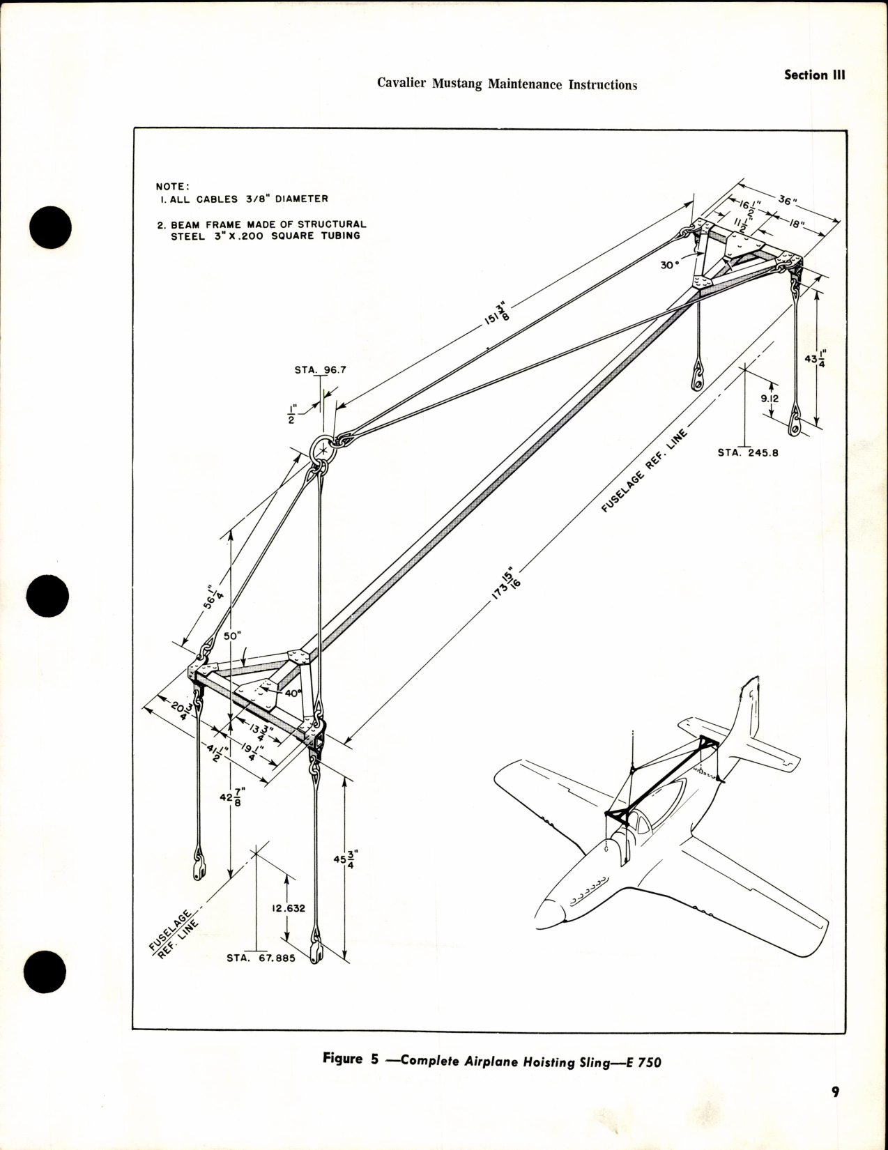 Sample page 13 from AirCorps Library document: Maintenance Instructions - Cavalier Mustang - F-51D