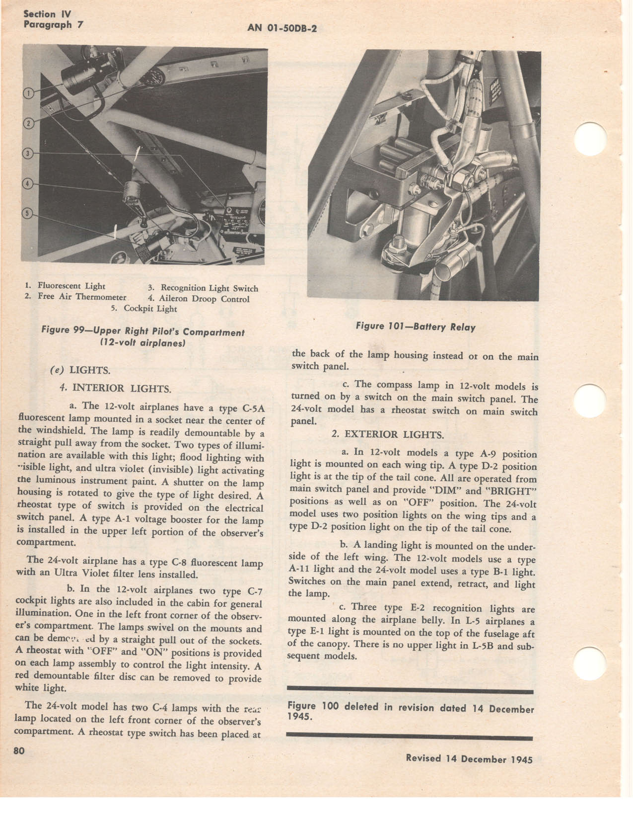 Sample page 132 from AirCorps Library document: Maintenance Instructions - L-5 & OY-1, OY-2 1956