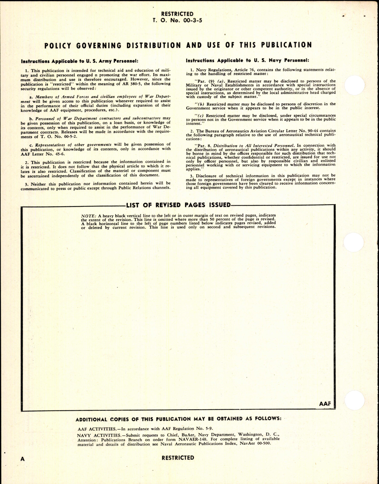 Sample page 2 from AirCorps Library document: Index for Miscellaneous Aircraft