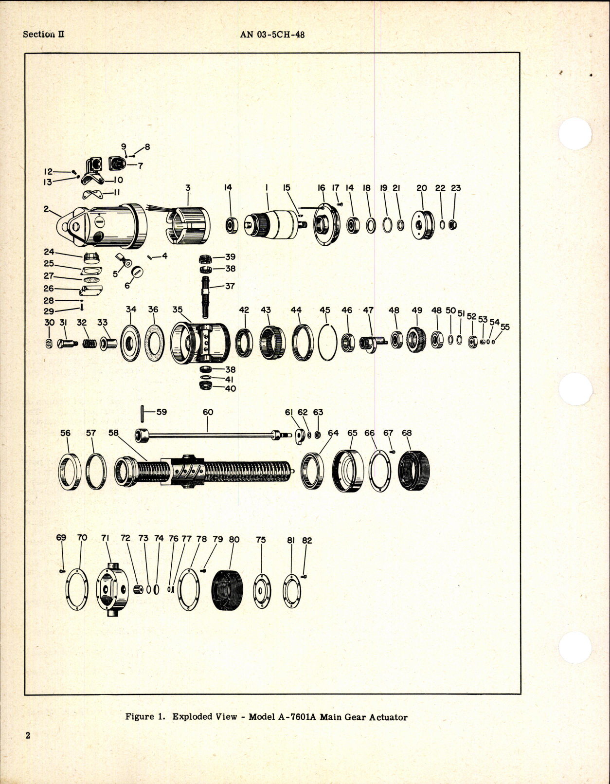 Sample page 4 from AirCorps Library document: Parts Catalog for Main and Nose Wheel Actuators