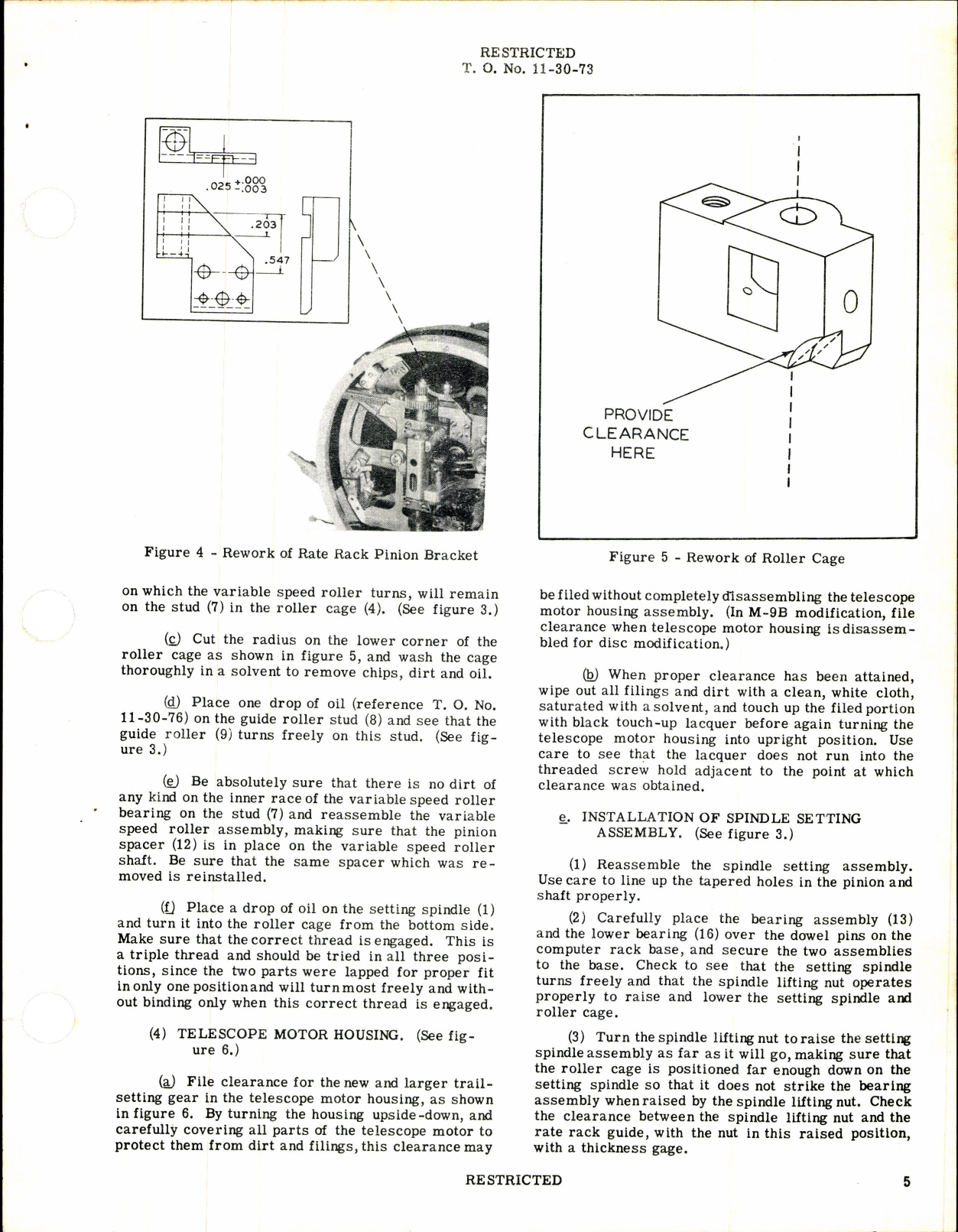 Sample page 3 from AirCorps Library document: Modification and Operation of M Series Bombsights