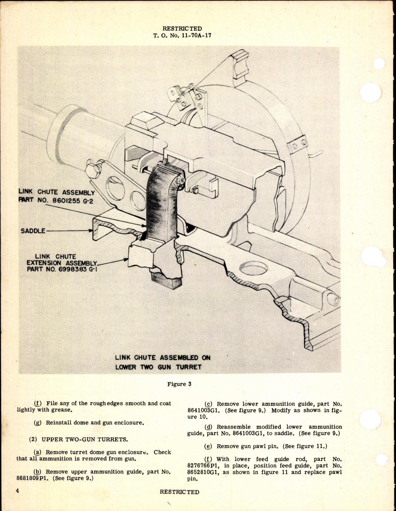 Sample page 4 from AirCorps Library document: Modification of Feed and Ejection Mechanism