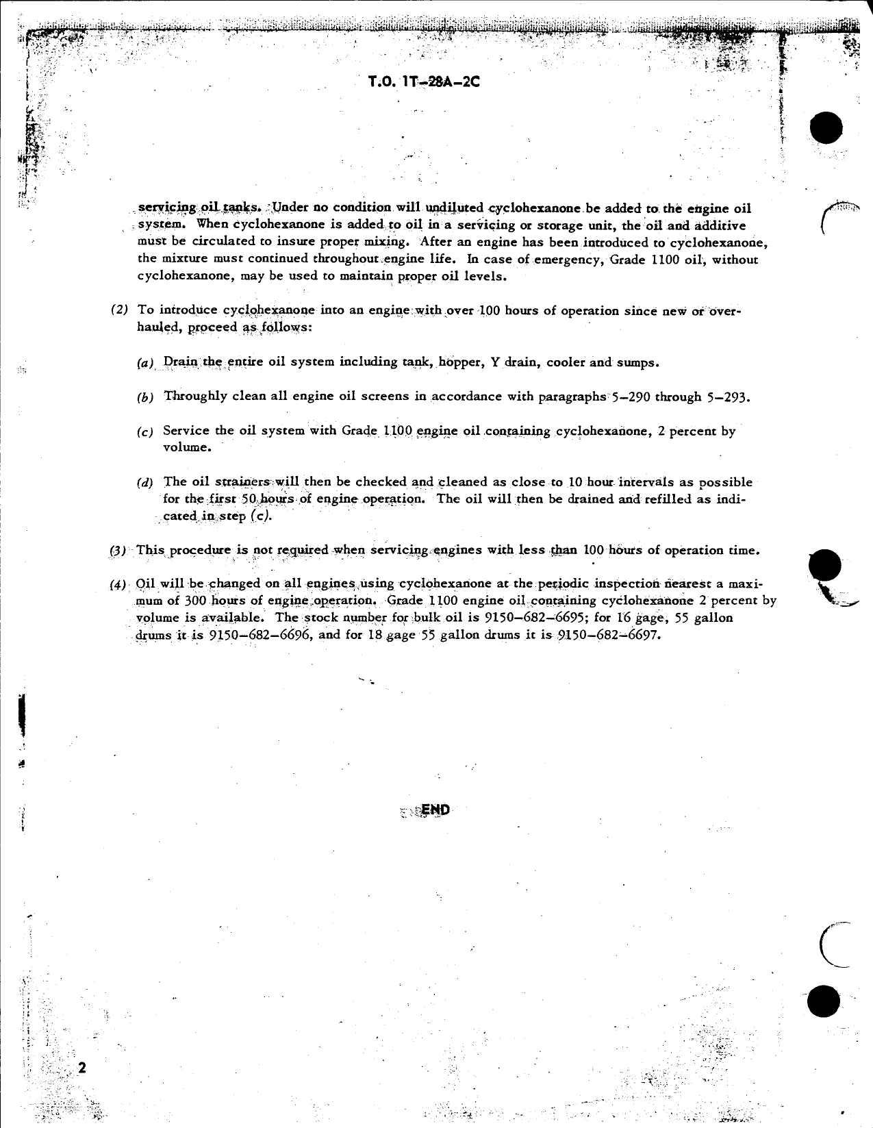 Sample page 2 from AirCorps Library document: Supplement Technical Manual Maintenance T-28A