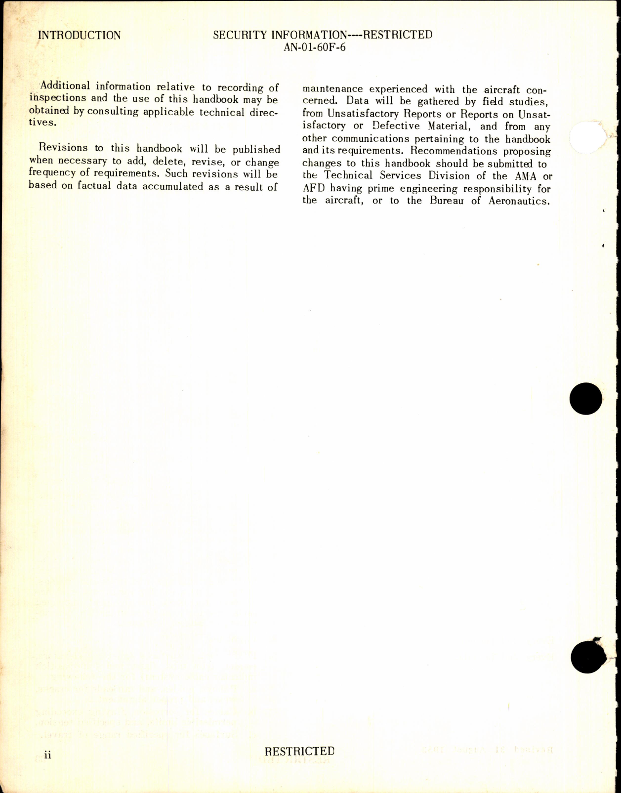 Sample page 4 from AirCorps Library document: Inspection Requirements for T-6
