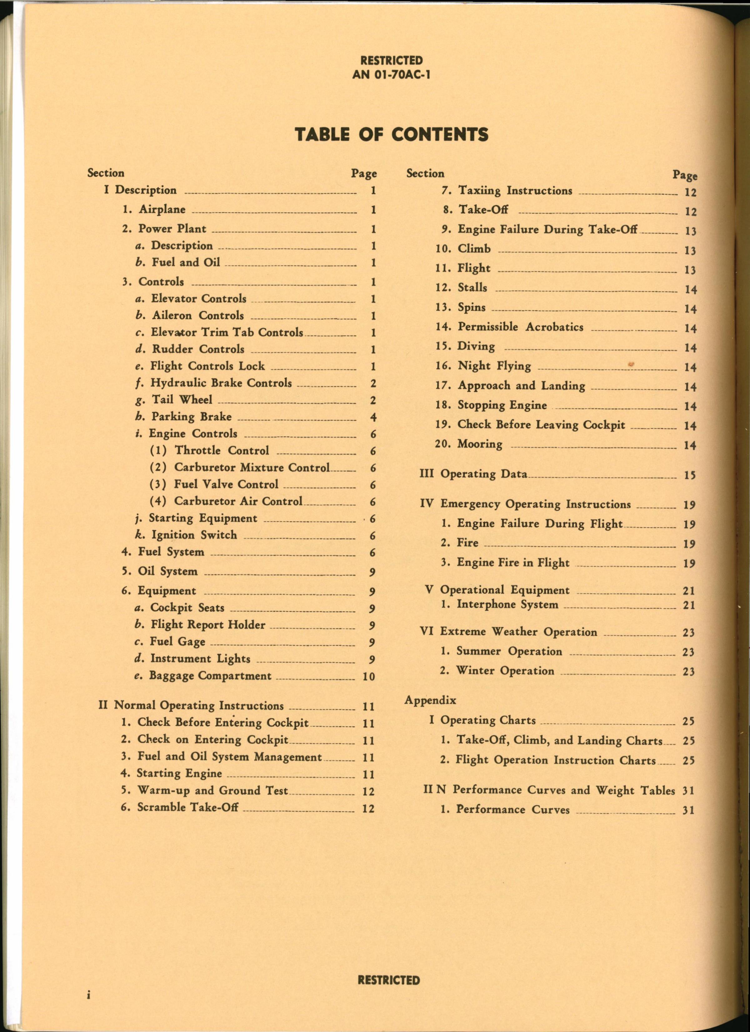 Sample page 2 from AirCorps Library document: Stearman Pilot's Handbook