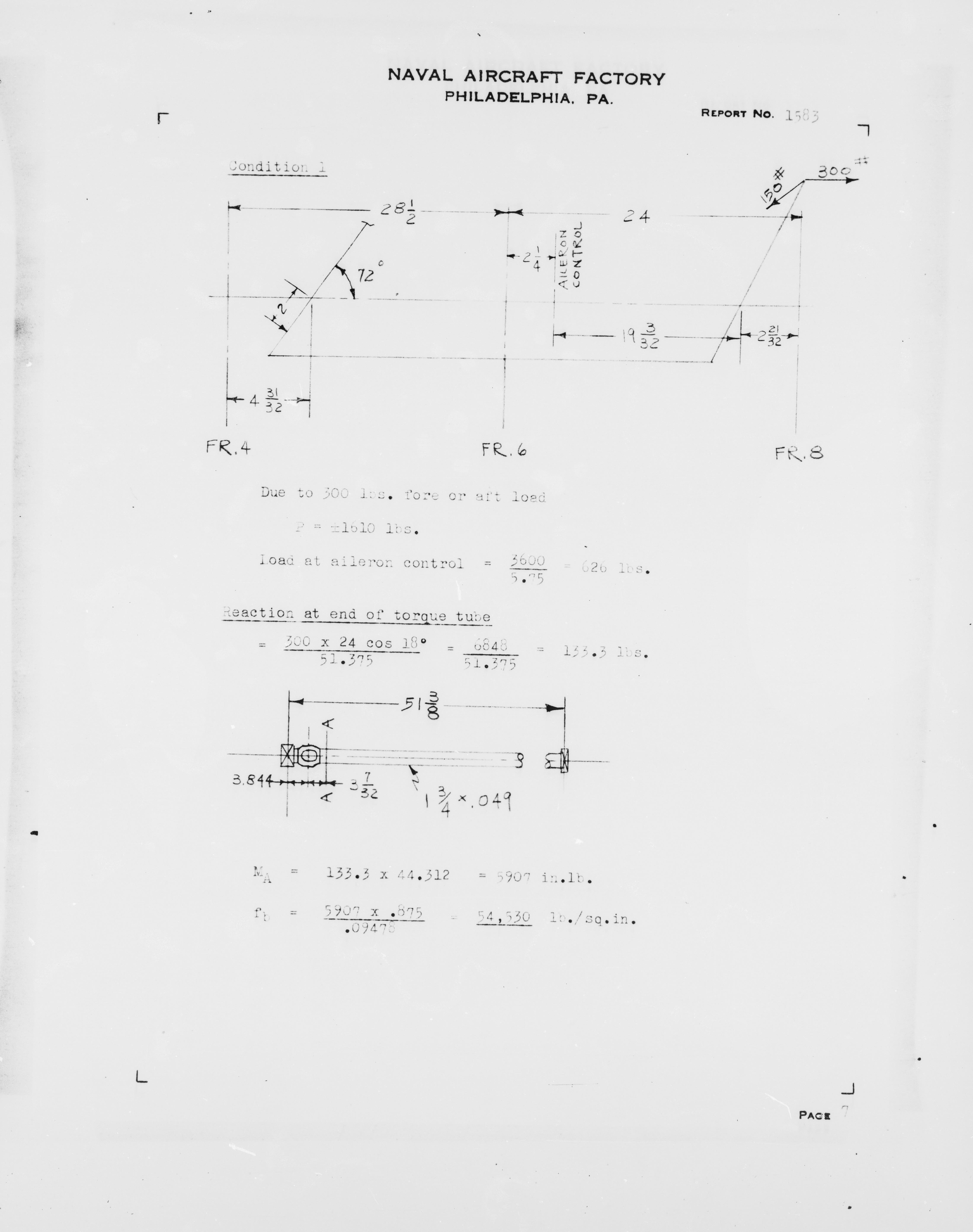 Sample page 11 from AirCorps Library document: Analysis of Surface Controls for Model N3N-3 Airplane