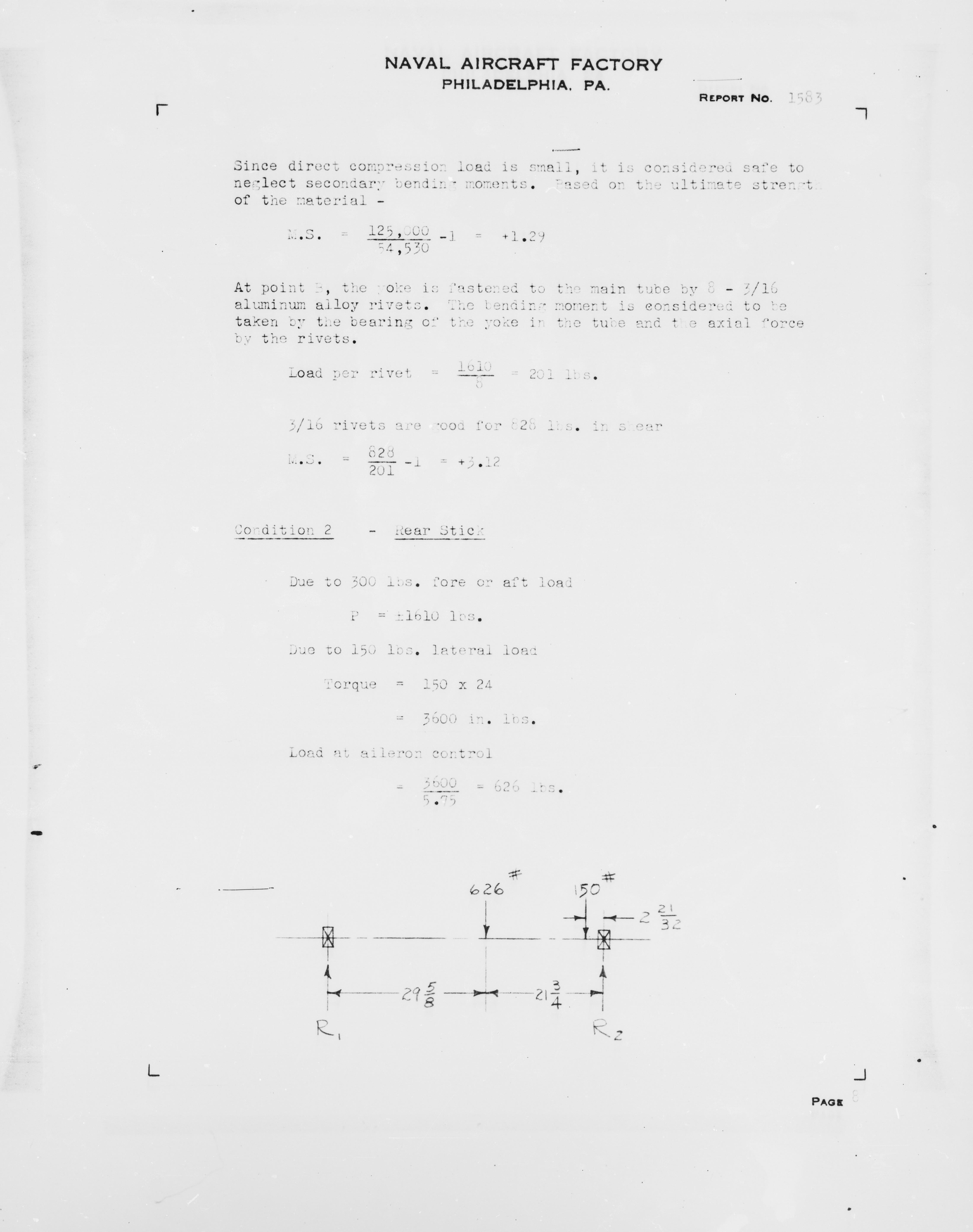 Sample page 12 from AirCorps Library document: Analysis of Surface Controls for Model N3N-3 Airplane