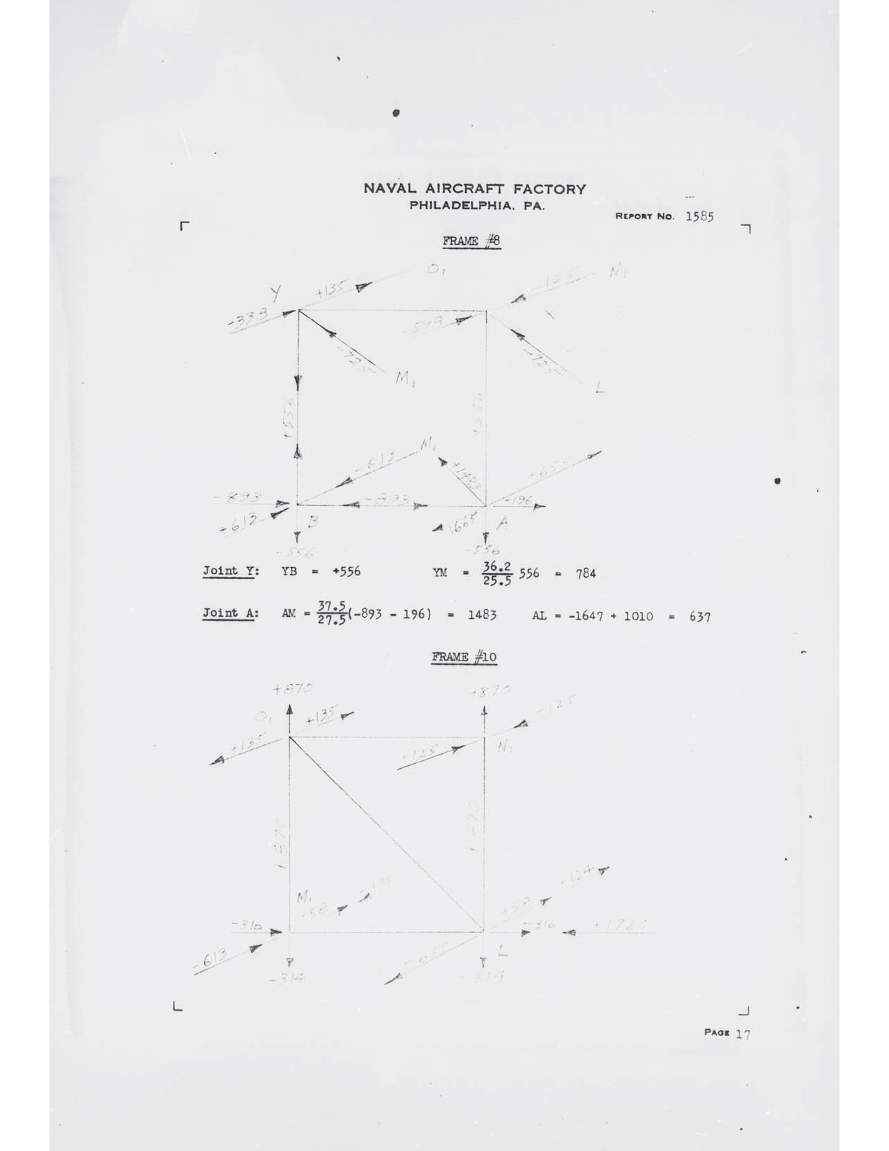 Sample page 22 from AirCorps Library document: Fuselage Stress Analysis for Model N3N-3 Airplane