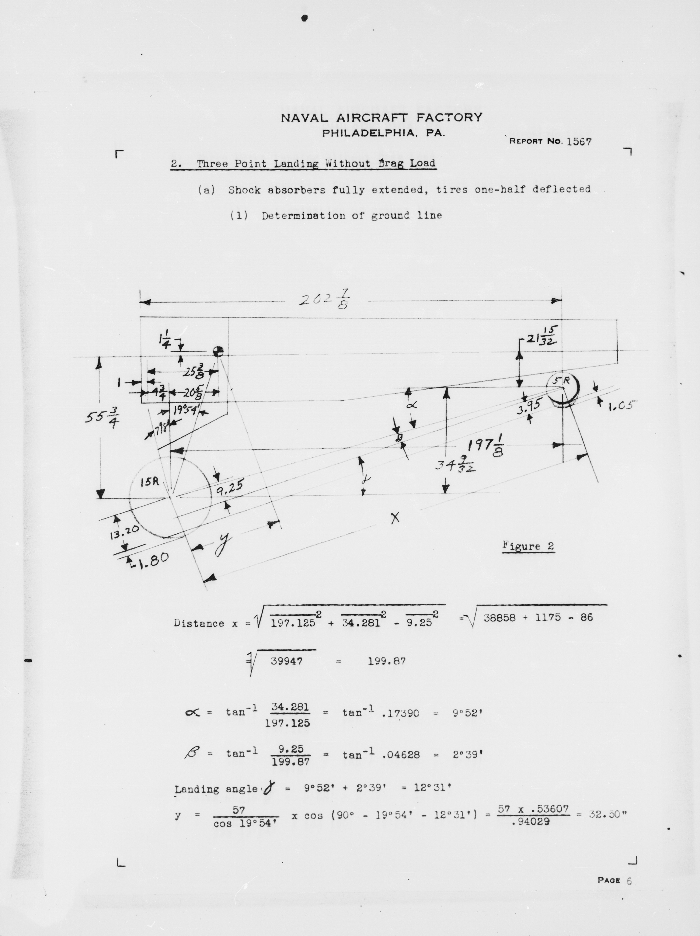 Sample page 11 from AirCorps Library document: Structural Analysis of Landing Gear (Main Wheel Type) for N3N-3 Airplanes