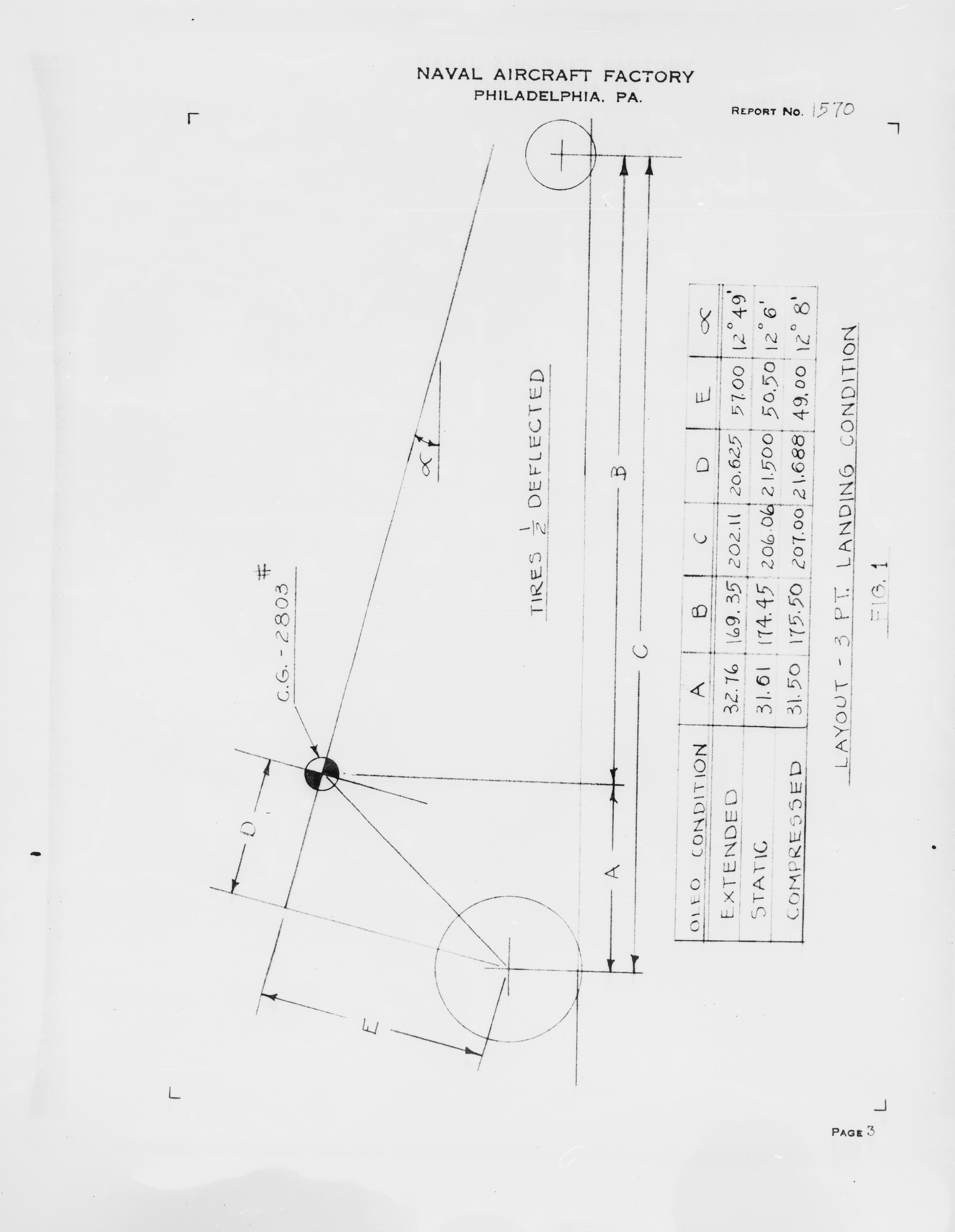 Sample page 7 from AirCorps Library document: Structural Analysis of the Tail Wheel Gear for Model N3N-3 Airplanes