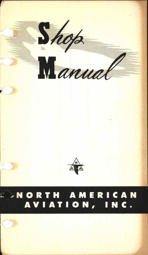 Sample page 3 from AirCorps Library document: North American Aviation Shop Manual 