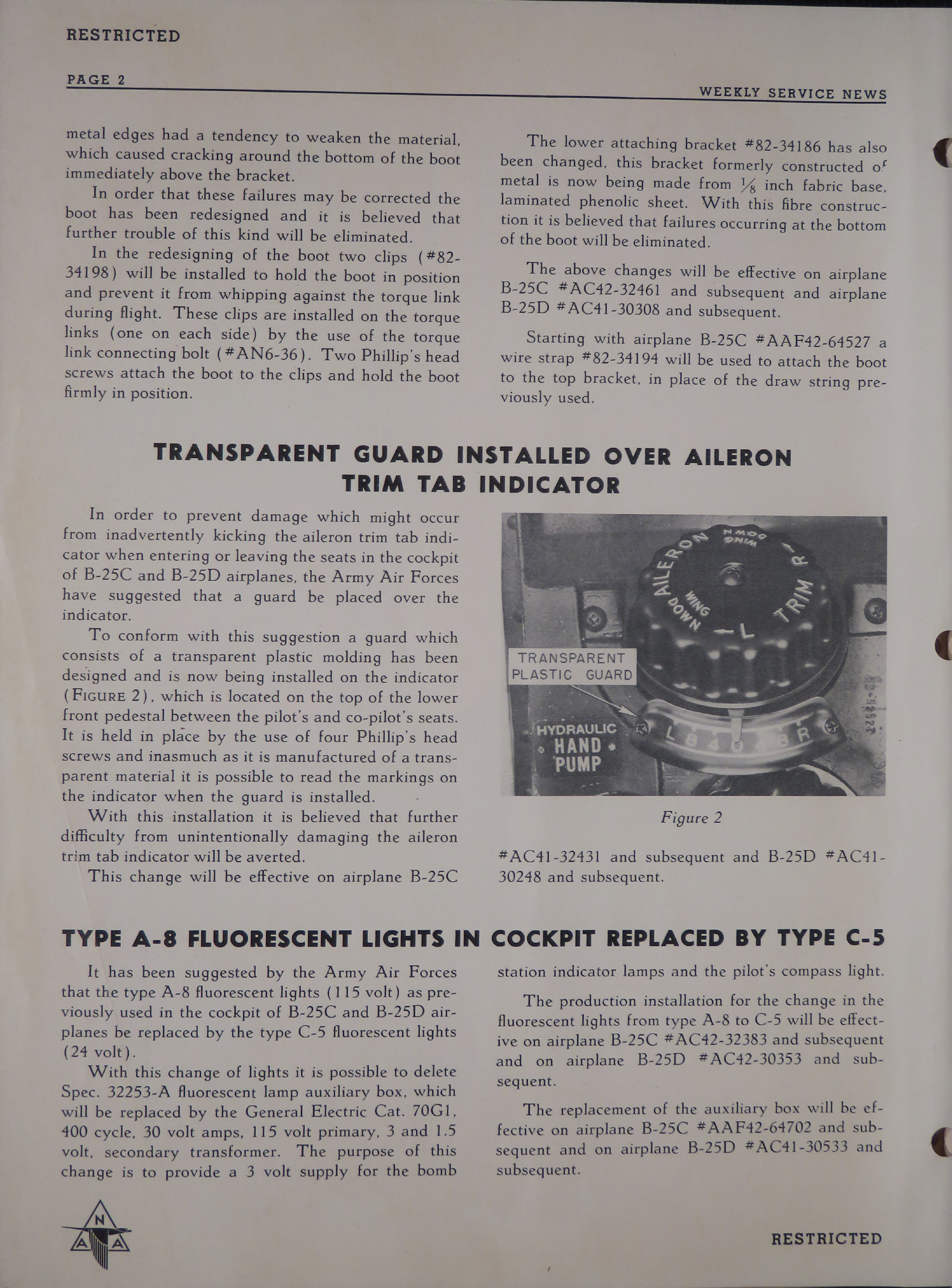 Sample page 2 from AirCorps Library document: Volume 1, No. 27 - Weekly Service News