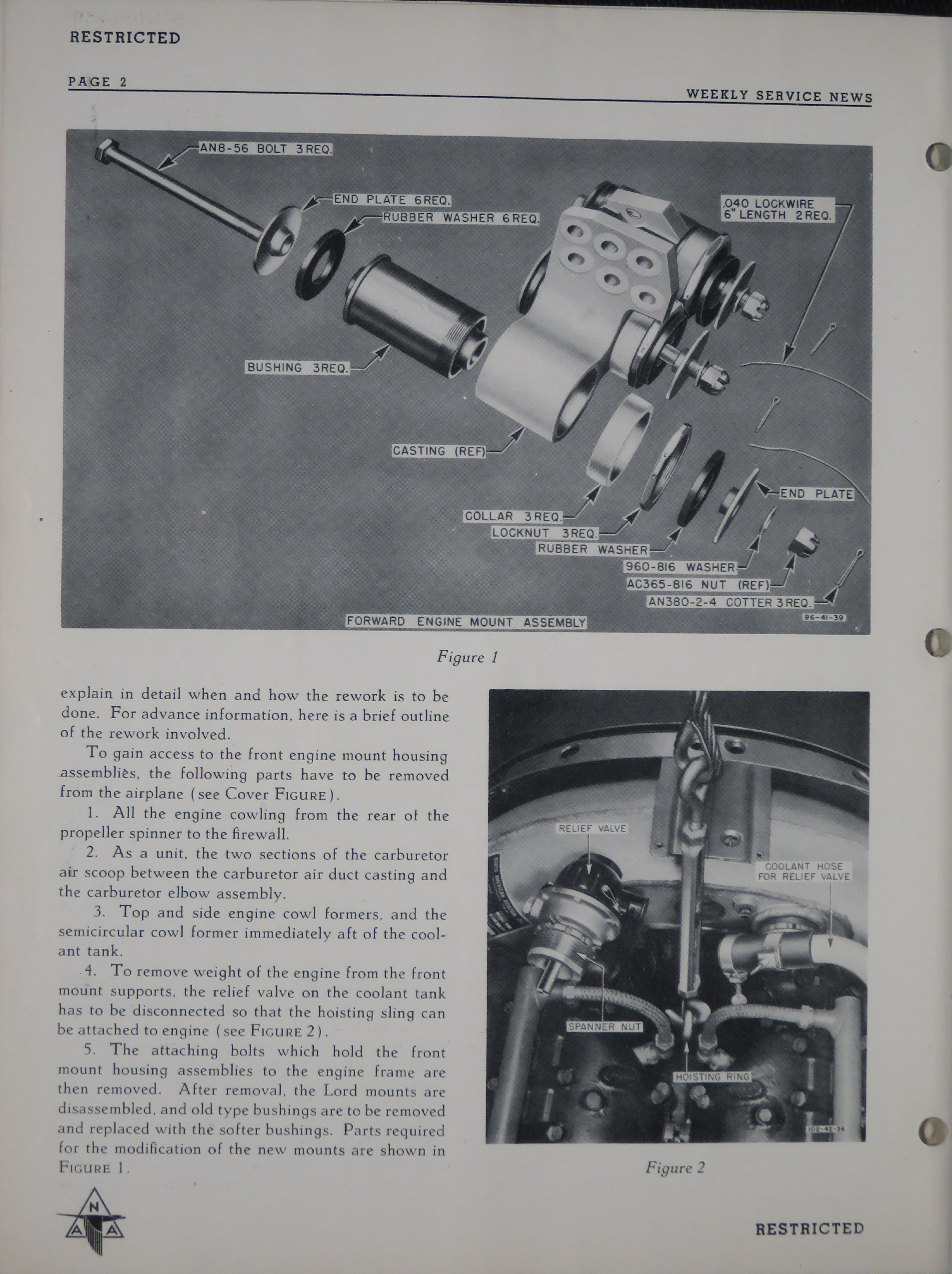 Sample page 2 from AirCorps Library document: Volume 2, No. 3 - Weekly Service News