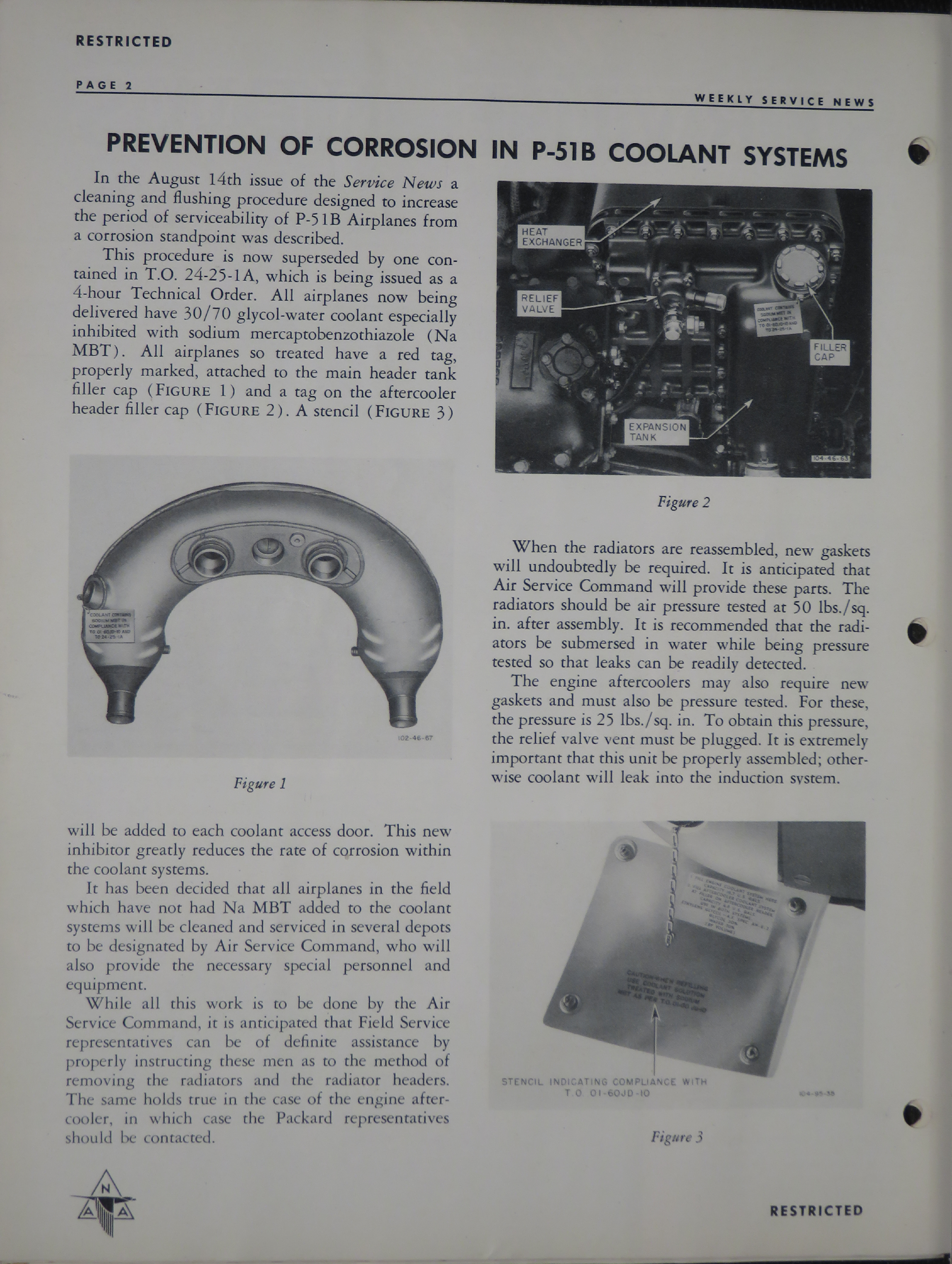 Sample page 2 from AirCorps Library document: Volume 2, No. 6 - Weekly Service News