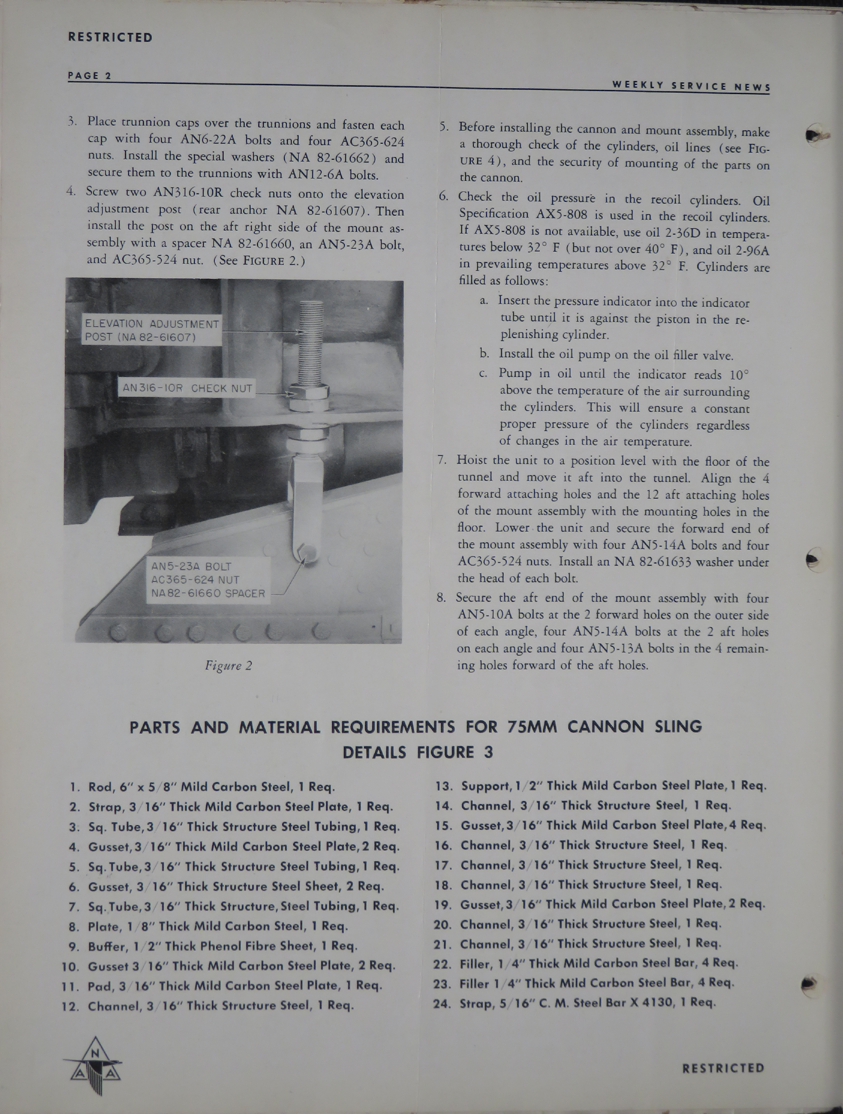 Sample page 2 from AirCorps Library document: Volume 2, No. 8 - Weekly Service News