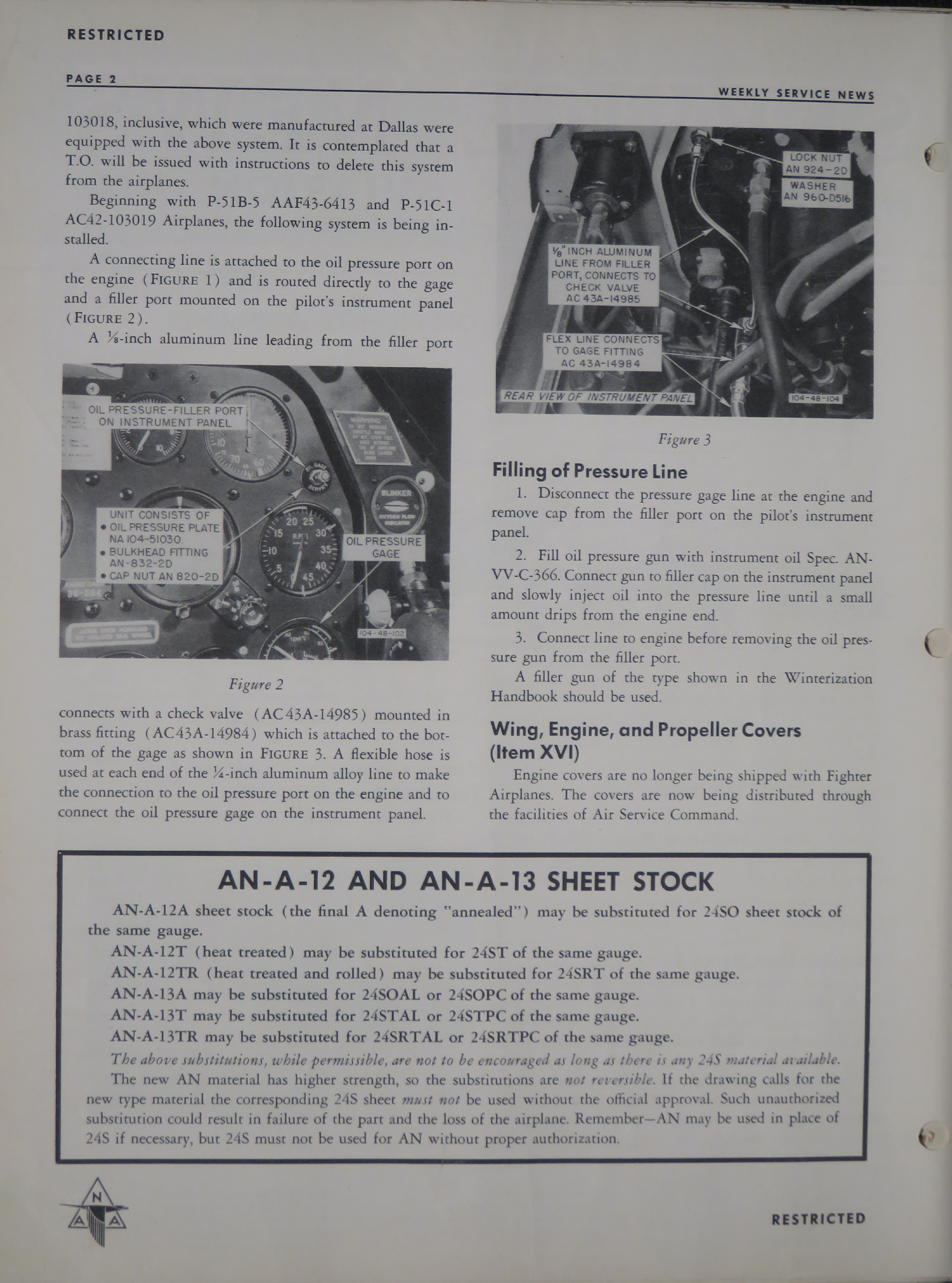 Sample page 2 from AirCorps Library document: Volume 2, No. 10 - Weekly Service News