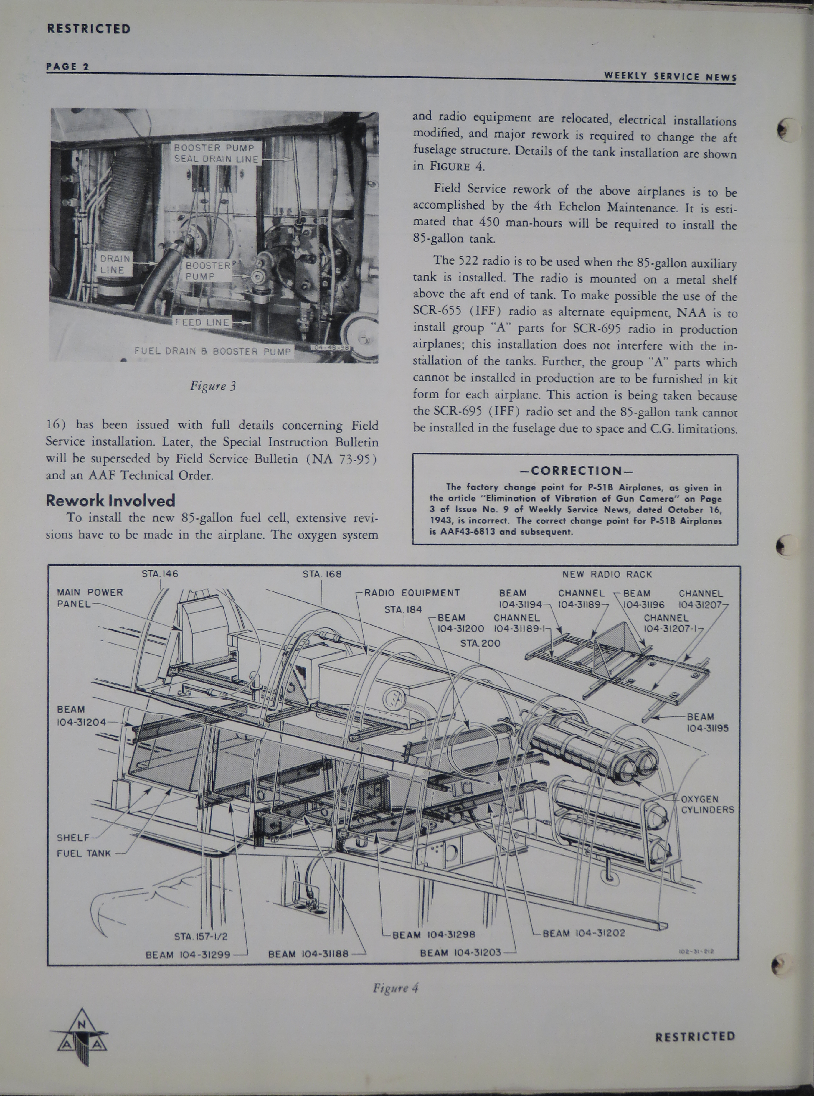 Sample page 2 from AirCorps Library document: Volume 2, No. 11 - Weekly Service News