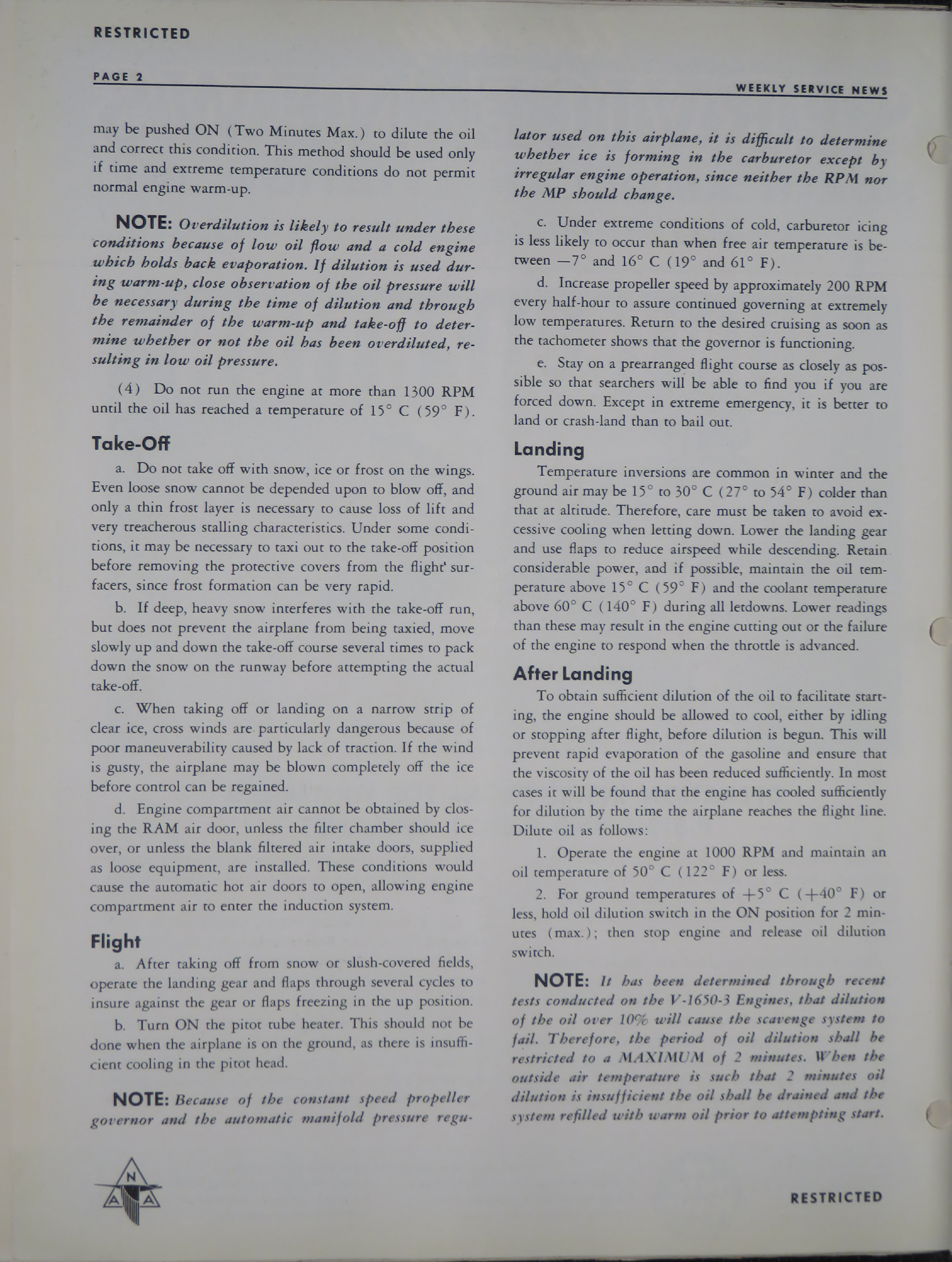Sample page 2 from AirCorps Library document: Volume 2, No. 12 - Weekly Service News
