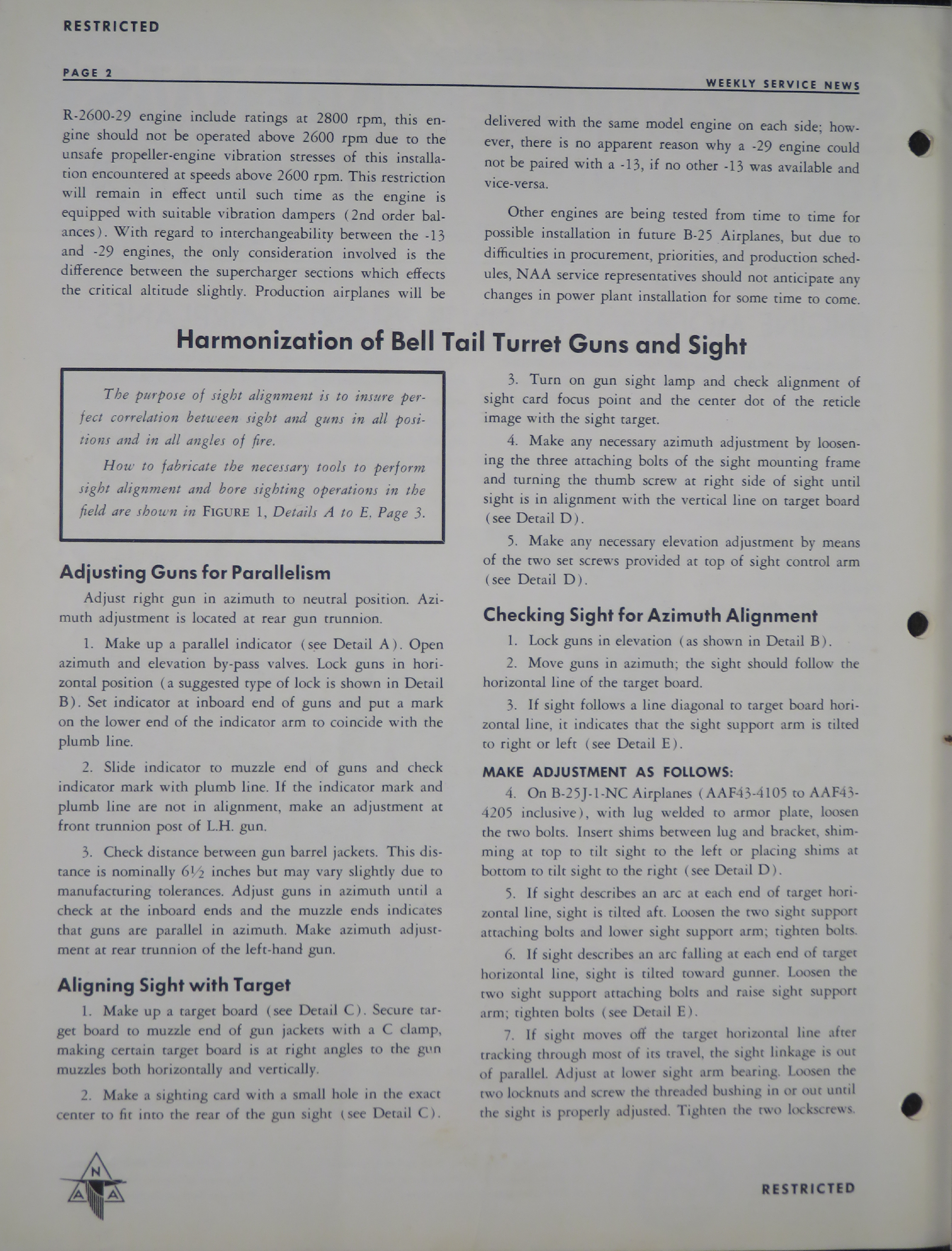 Sample page 2 from AirCorps Library document: Volume 2, No. 16 - Weekly Service News