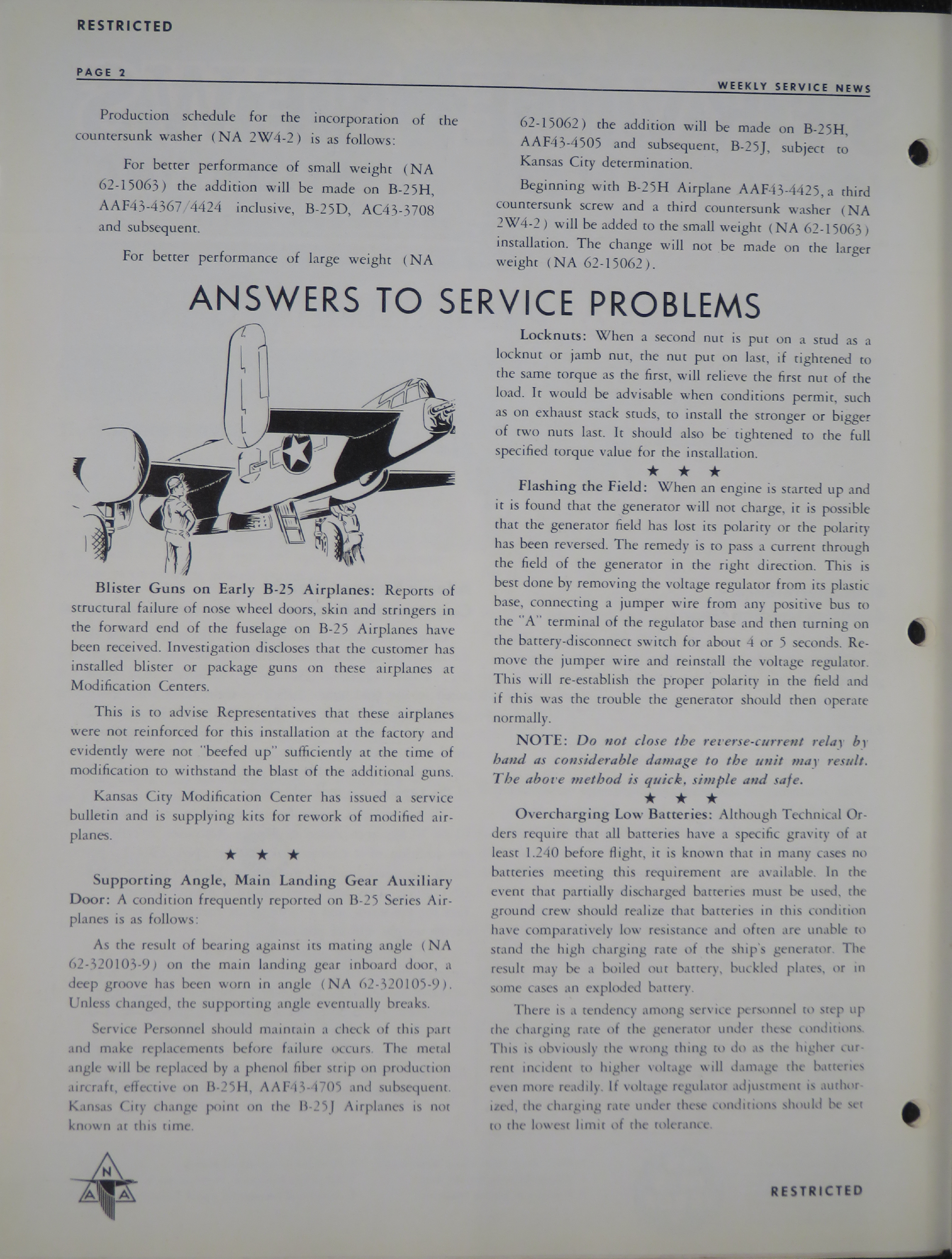 Sample page 2 from AirCorps Library document: Volume 2, No. 17 - Weekly Service News