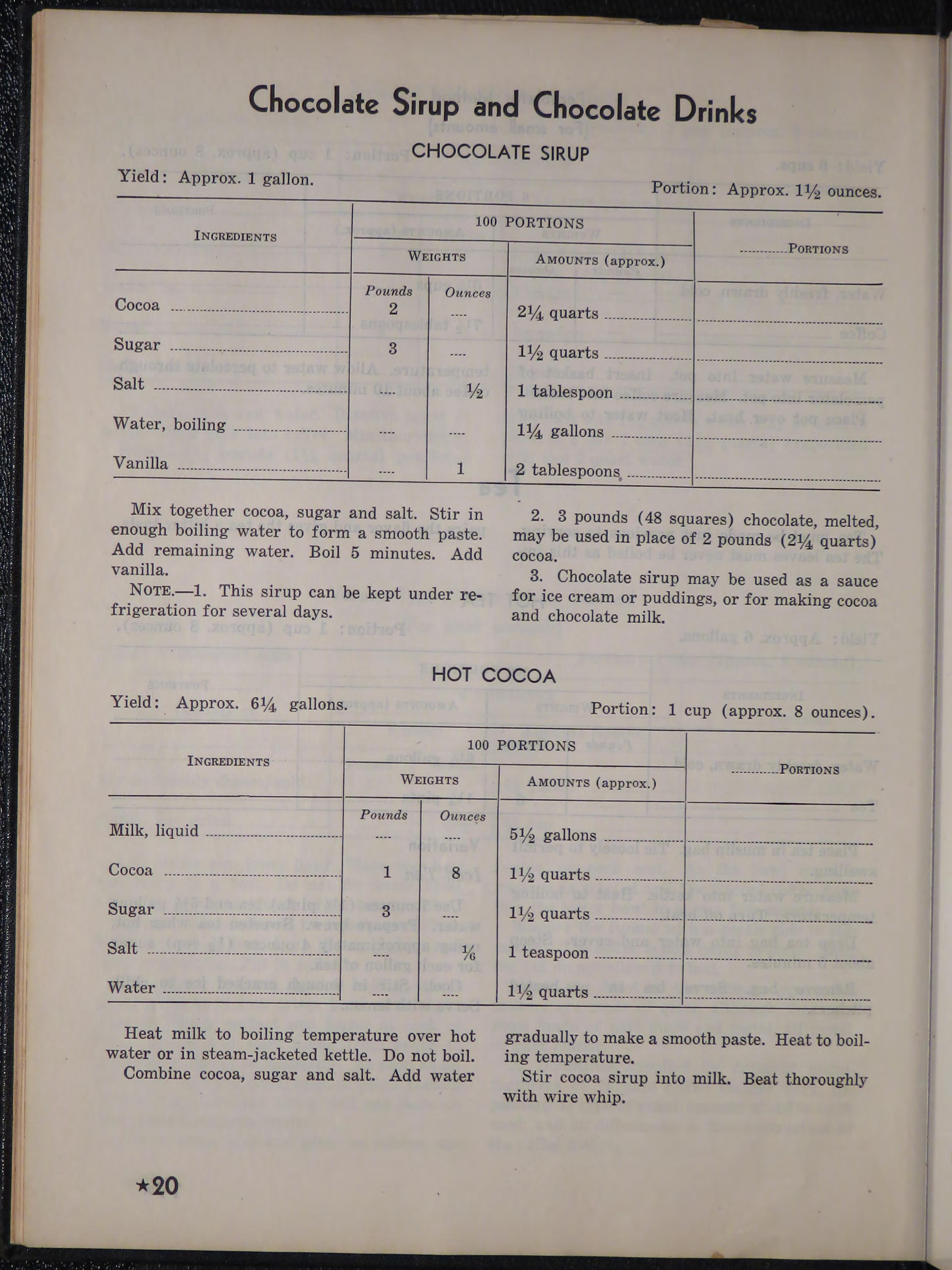 Sample page 30 from AirCorps Library document: The Cook Book of the United States Navy