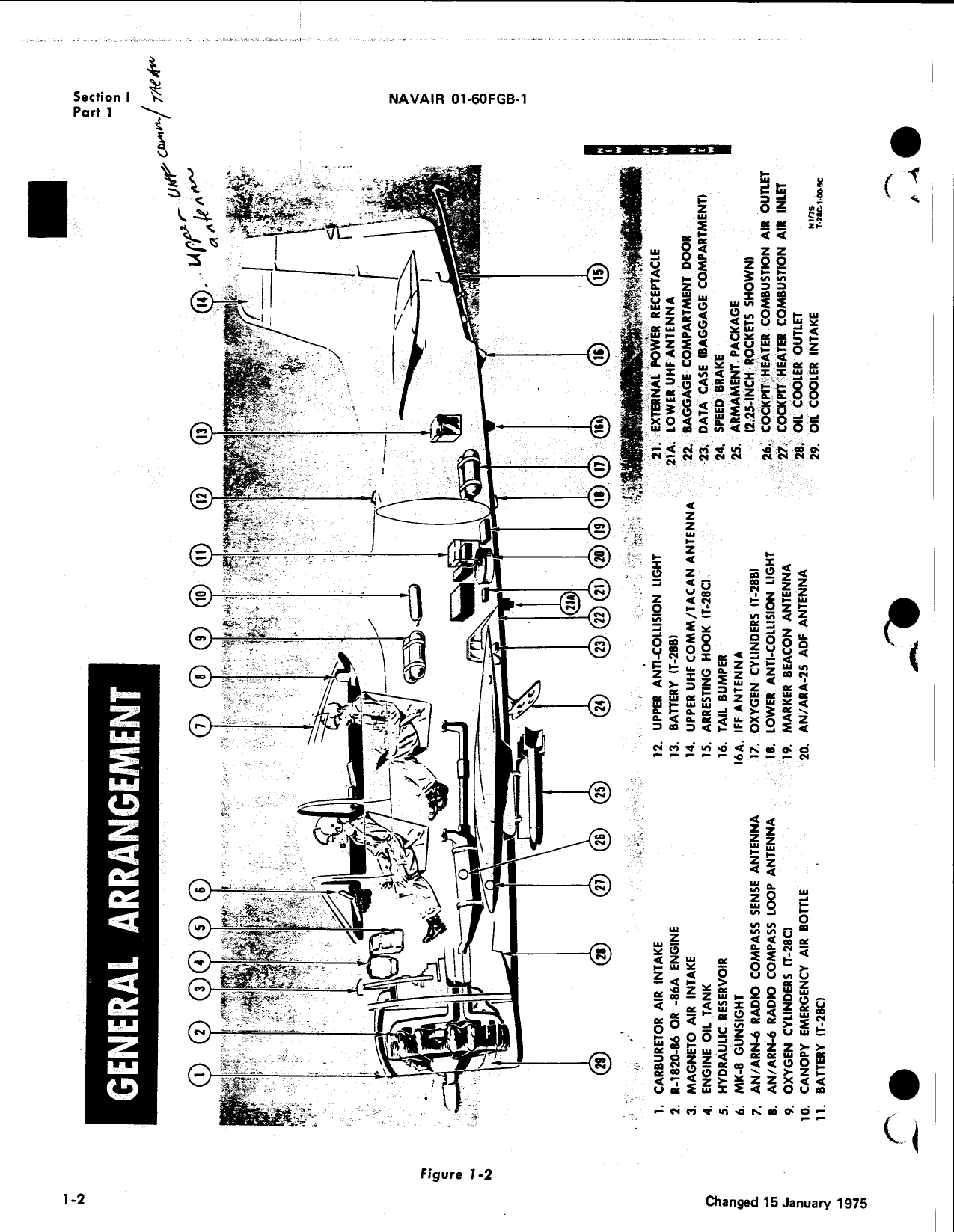 Sample page  3 from AirCorps Library document: Natops Flight Manual - T-28B T-28C