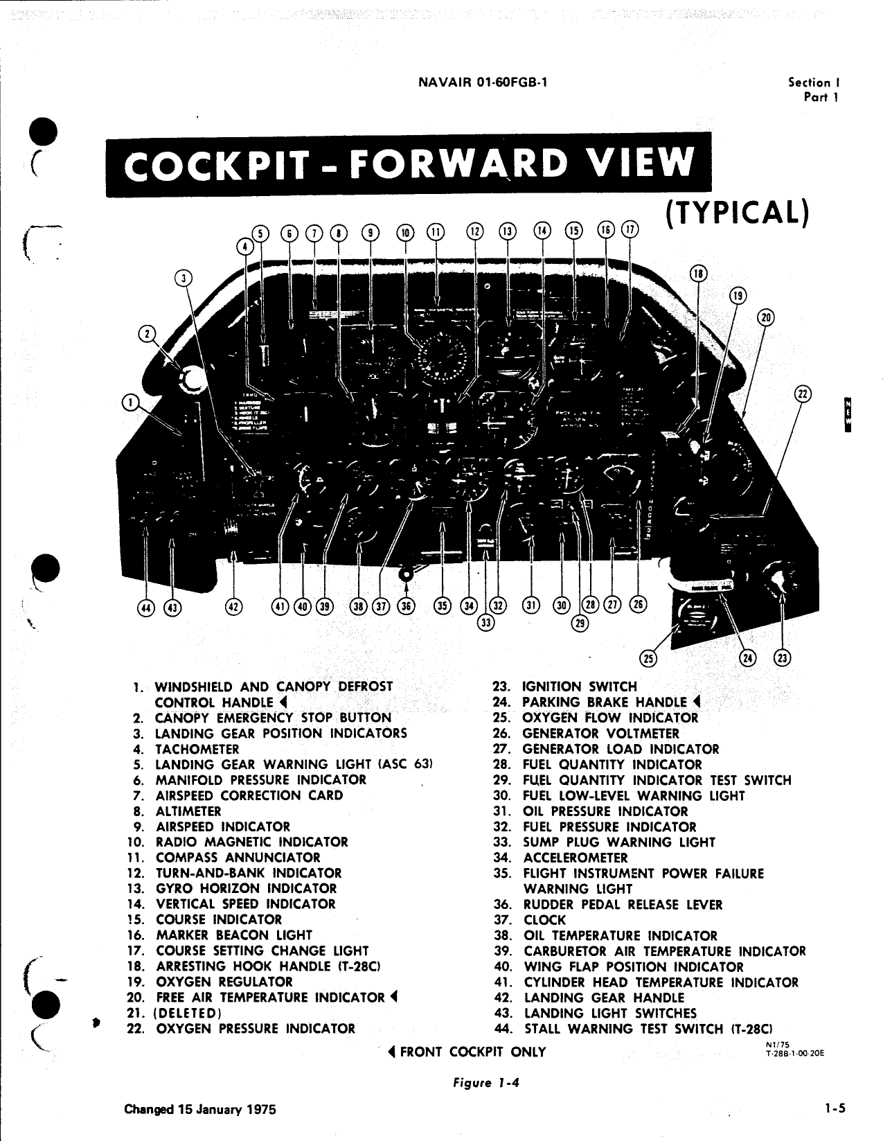 Sample page  6 from AirCorps Library document: Natops Flight Manual - T-28B T-28C