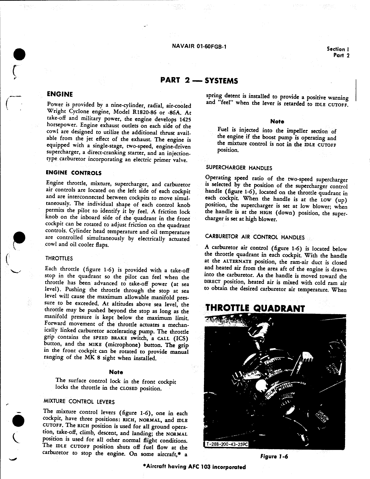 Sample page  9 from AirCorps Library document: Natops Flight Manual - T-28B T-28C