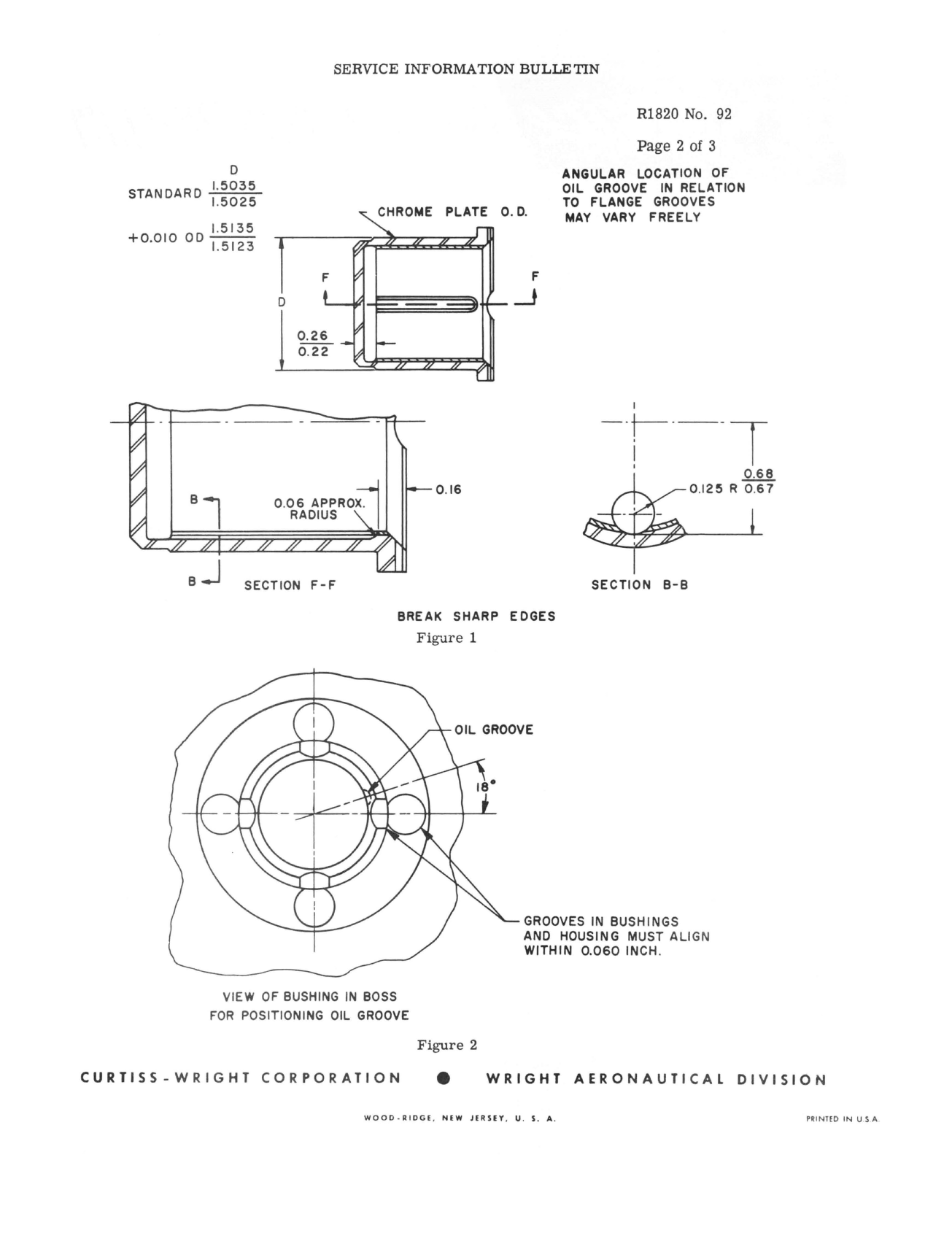 Sample page 2 from AirCorps Library document: Provision of Grooved Intermediate Impeller Drive Shaft Bushing