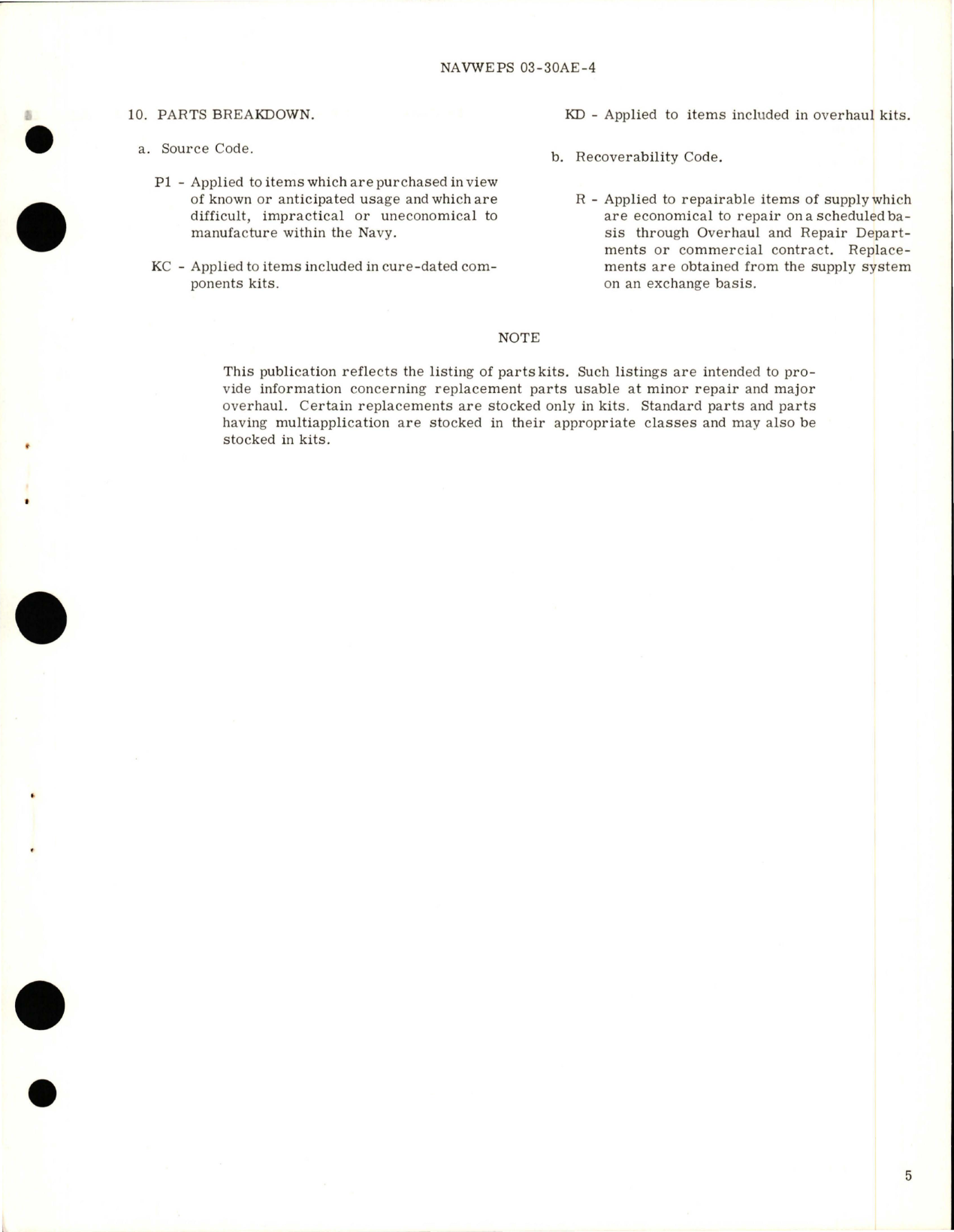 Sample page 5 from AirCorps Library document: Overhaul Instructions with Parts Breakdown for Pneumatic Pressure-Operated Control Valve - Part A70093